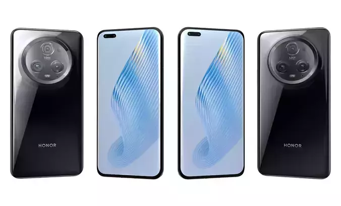 Honor Magic5 Pro Black High Poly 