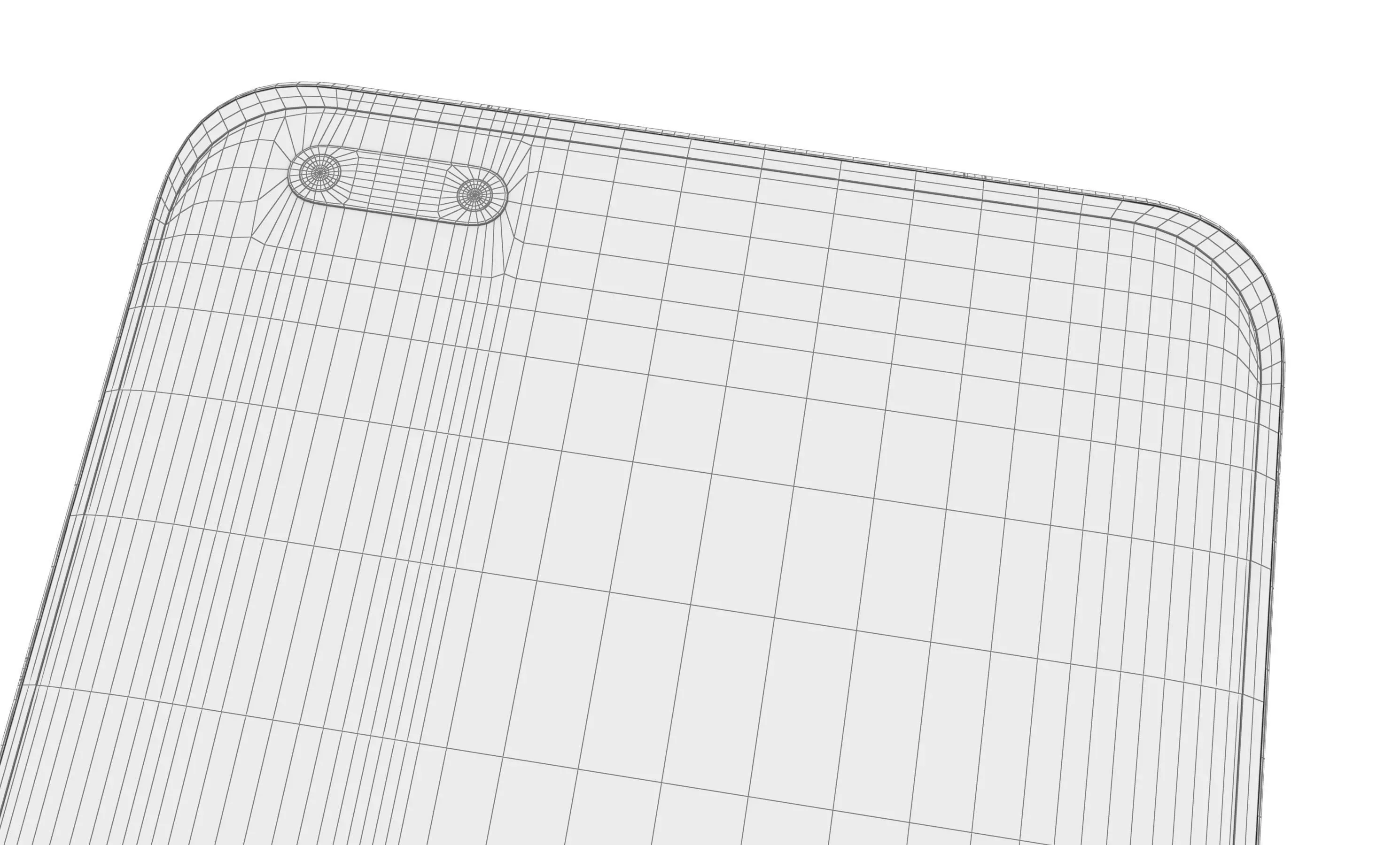 Honor Magic5 Pro Blue High Poly 3D model_18