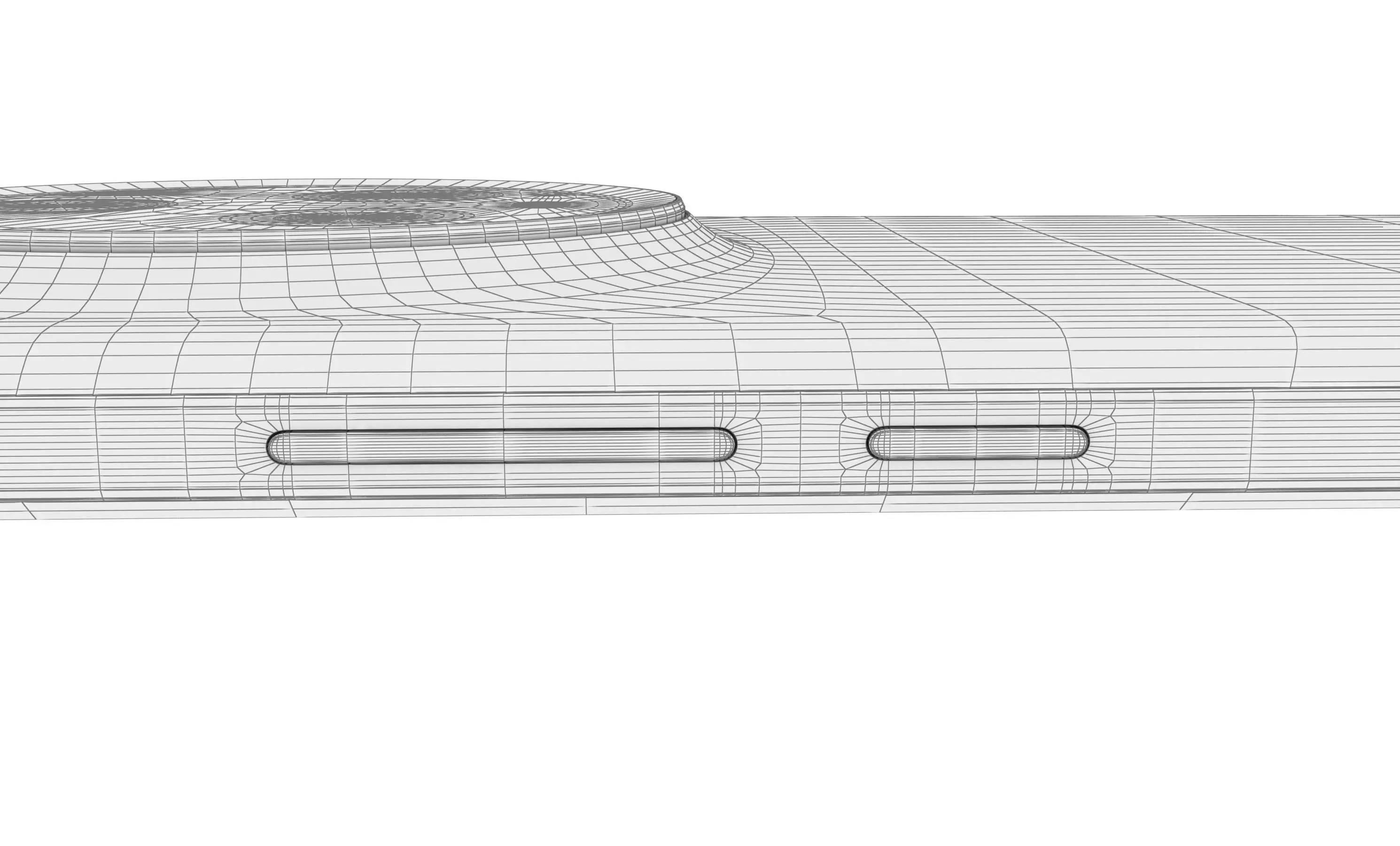 Honor Magic5 Pro Blue High Poly 3D model_22