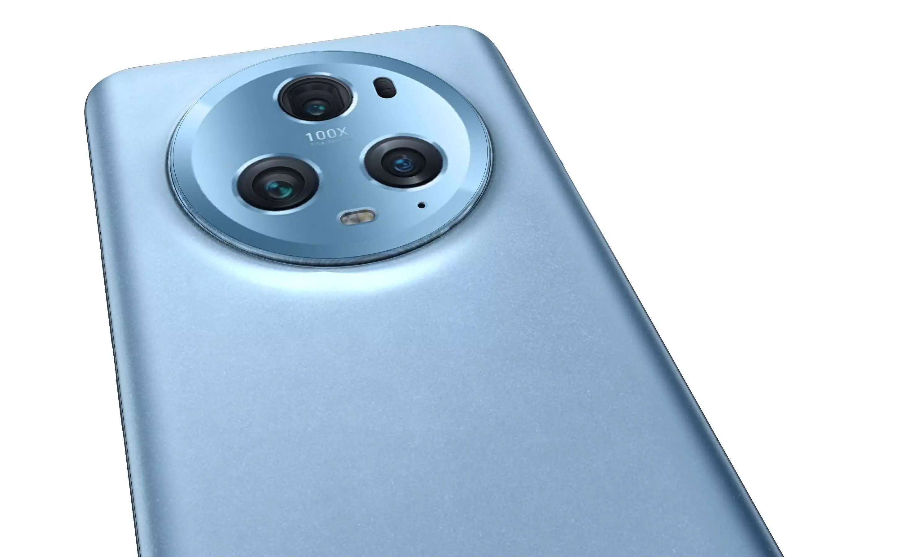 Honor Magic5 Pro Blue High Poly 3D model_9