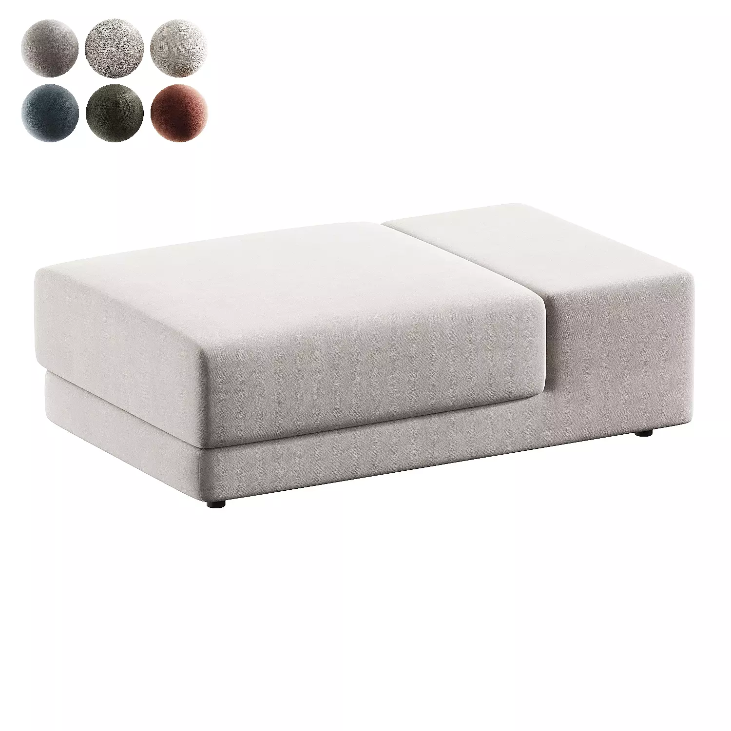 pouf pasha 3D model_0