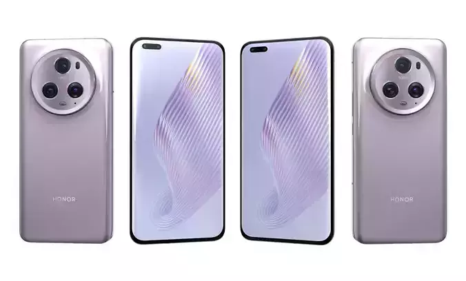 Honor Magic5 Pro Purple High Poly 