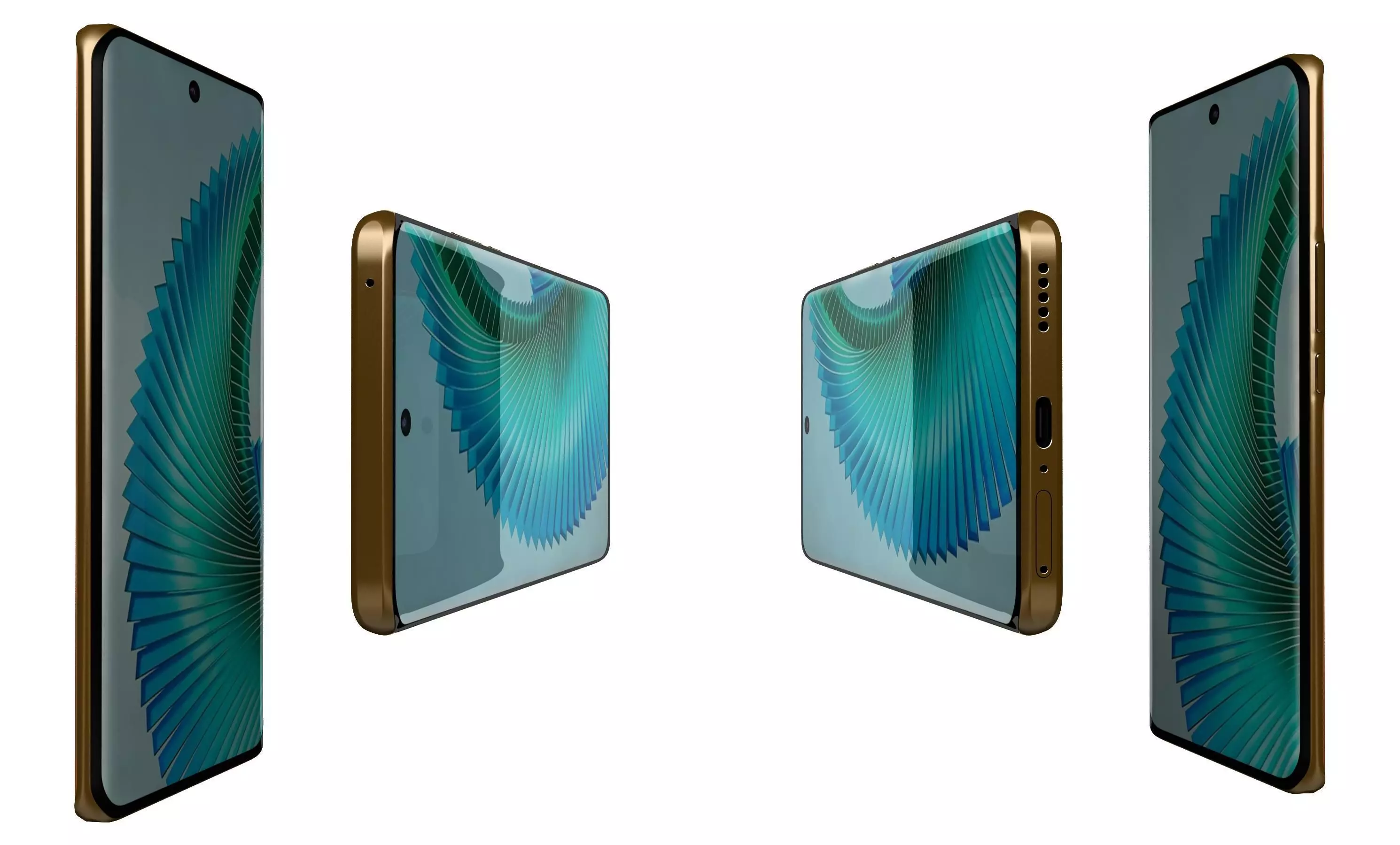 HONOR Magic6 Lite All Colors High Poly 3D model_3