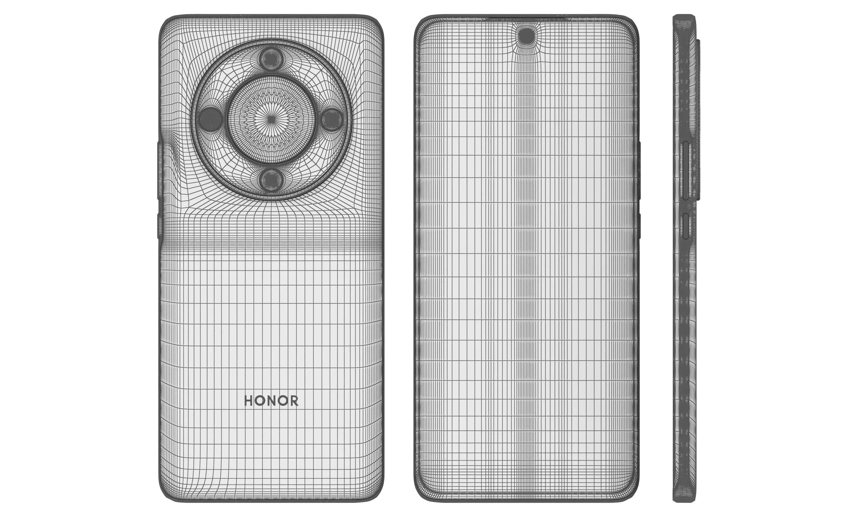 HONOR Magic6 Lite All Colors High Poly 3D model_25
