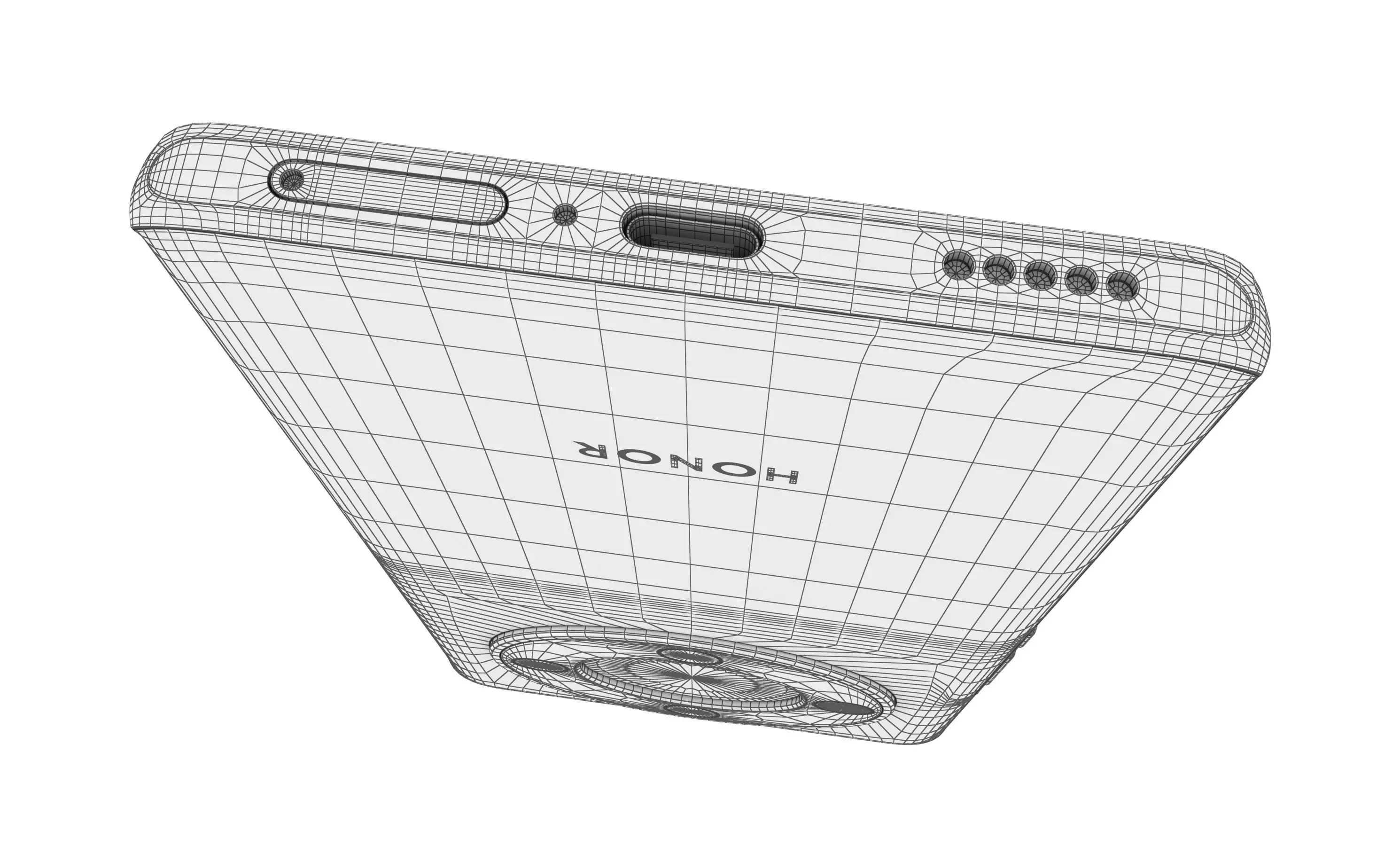 HONOR Magic6 Lite All Colors High Poly 3D model_29