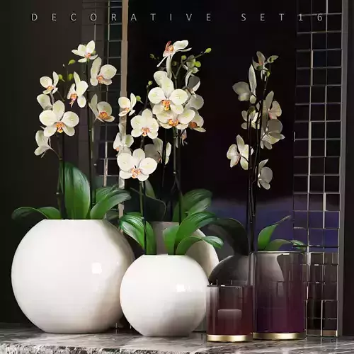 Decorative vase set