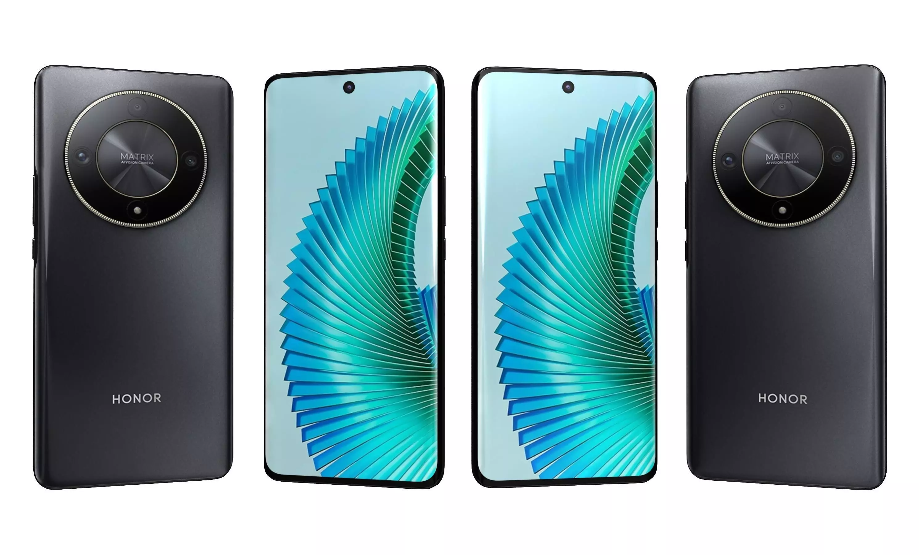 HONOR Magic6 Lite Black High Poly  3D model_0