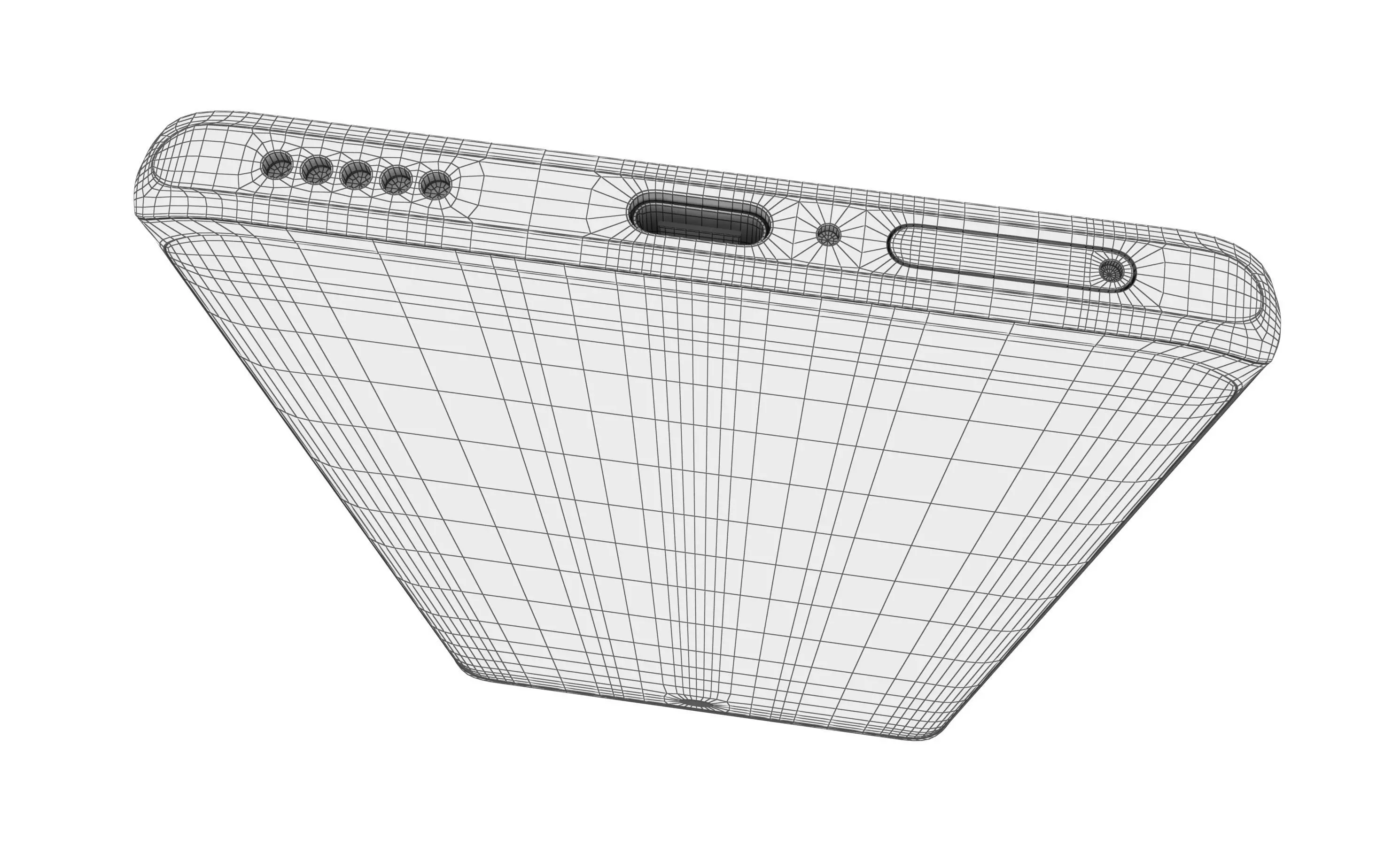 HONOR Magic6 Lite Black High Poly  3D model_15