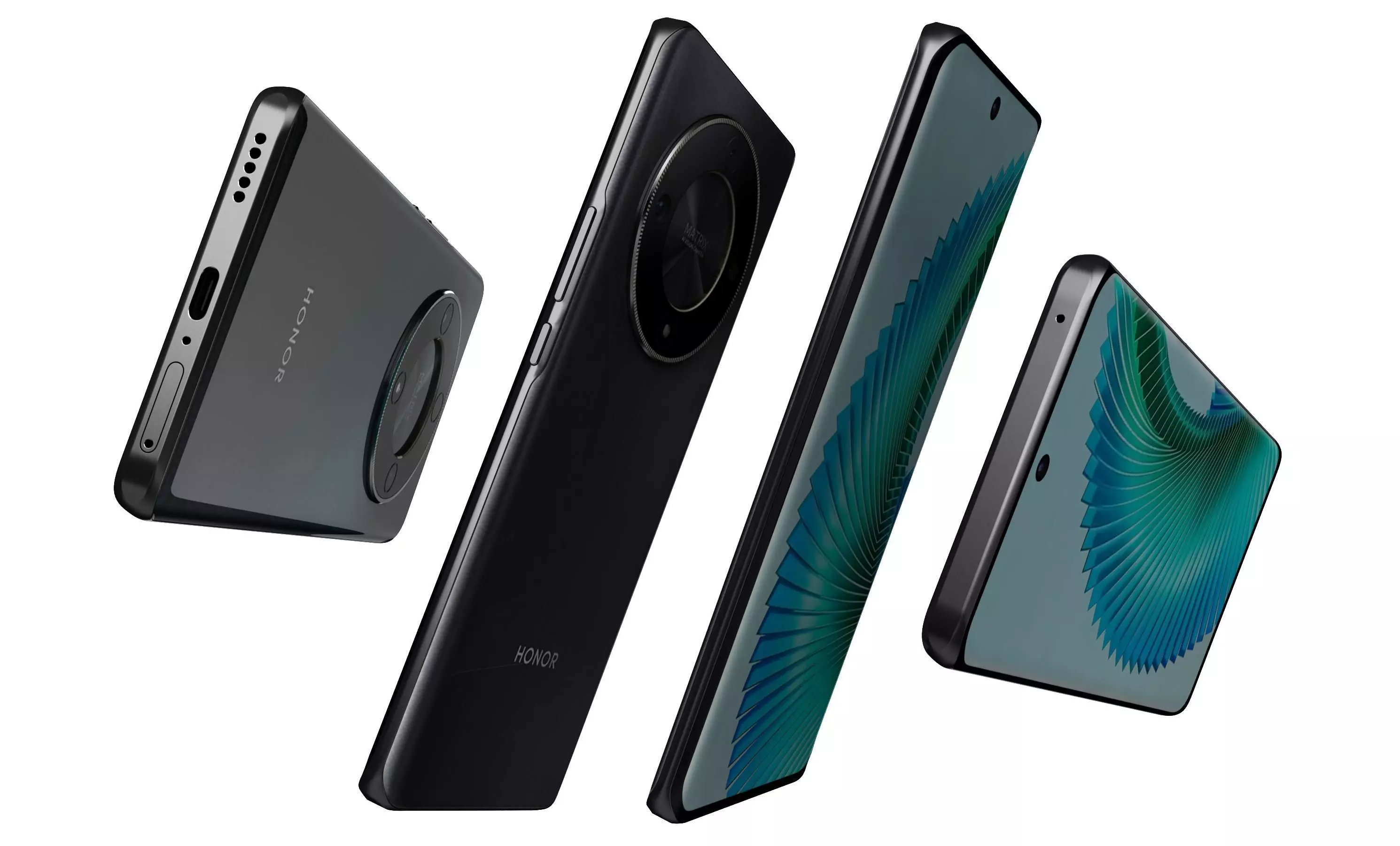 HONOR Magic6 Lite Black High Poly  3D model_5