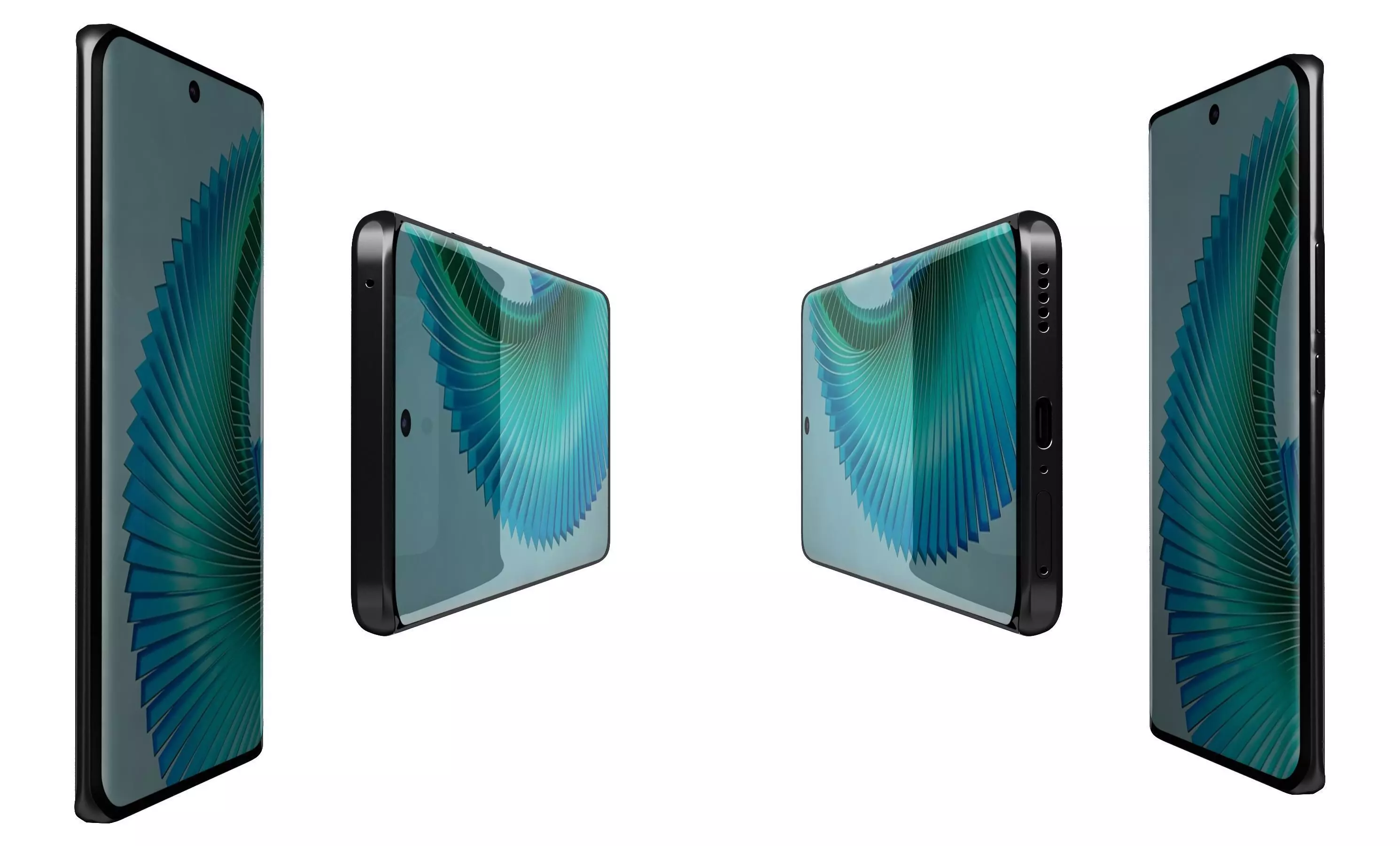 HONOR Magic6 Lite Black High Poly  3D model_2