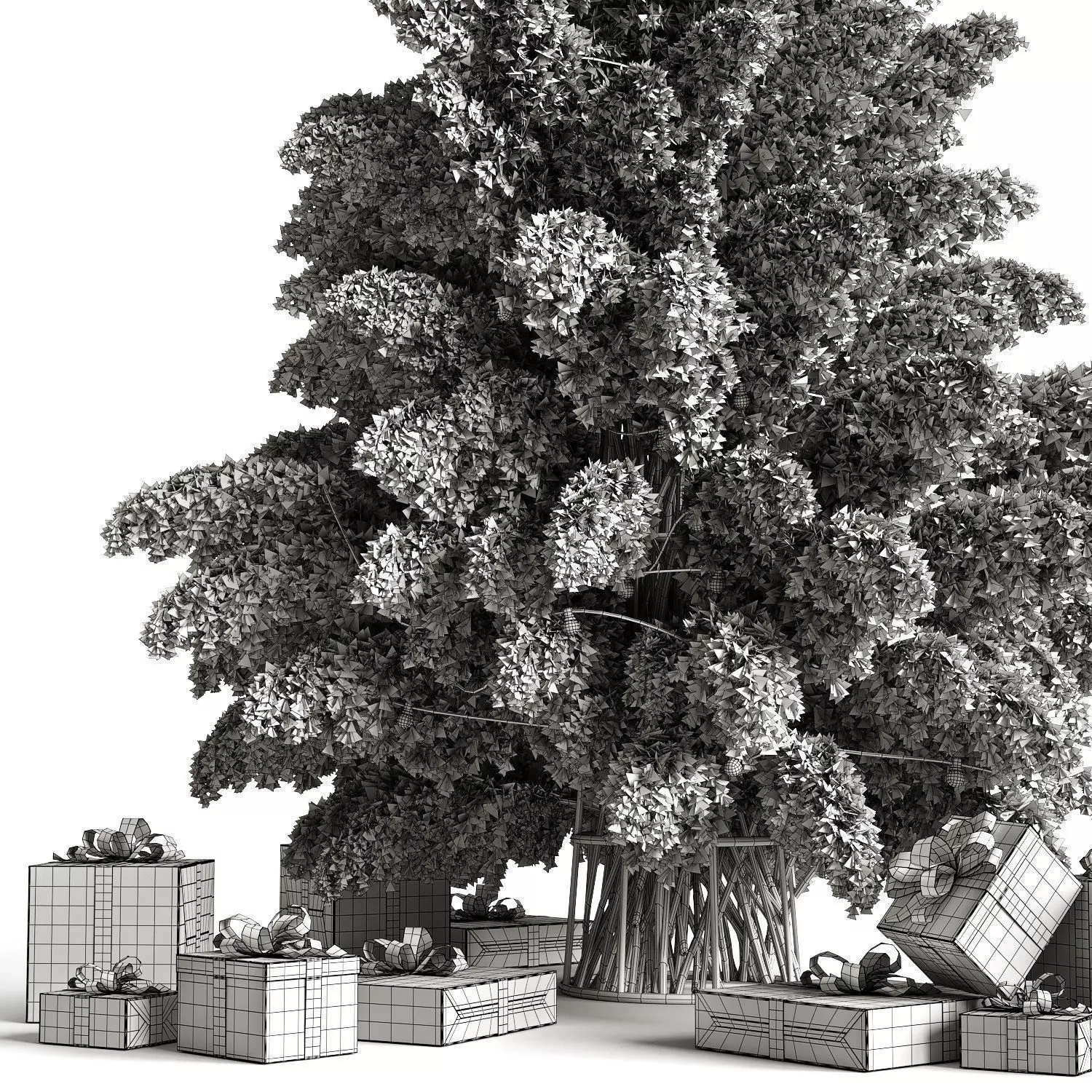 Christmas Eve 3D model 3D model_4