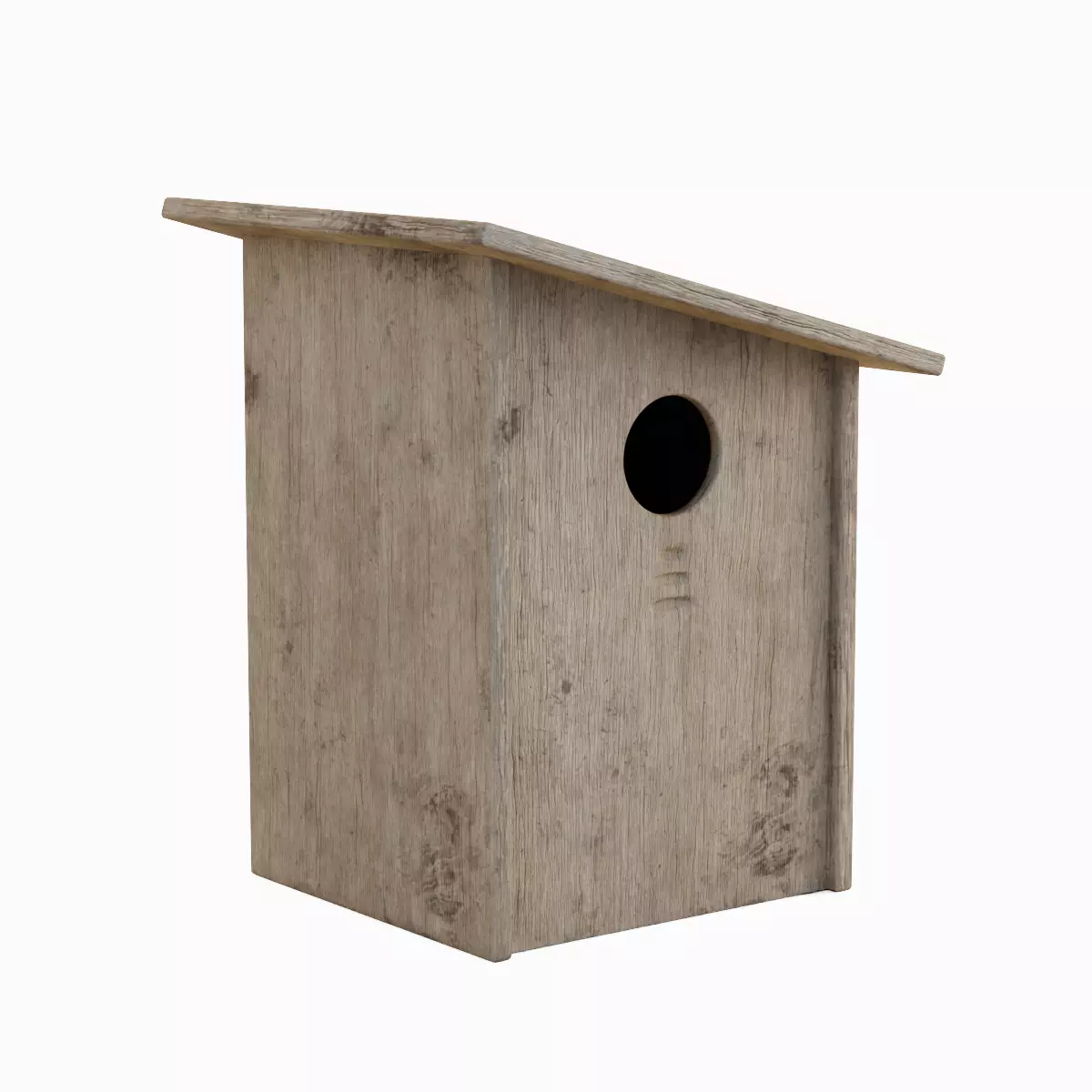 Wooden Birdhouse Pack C 3D Model Collection_2