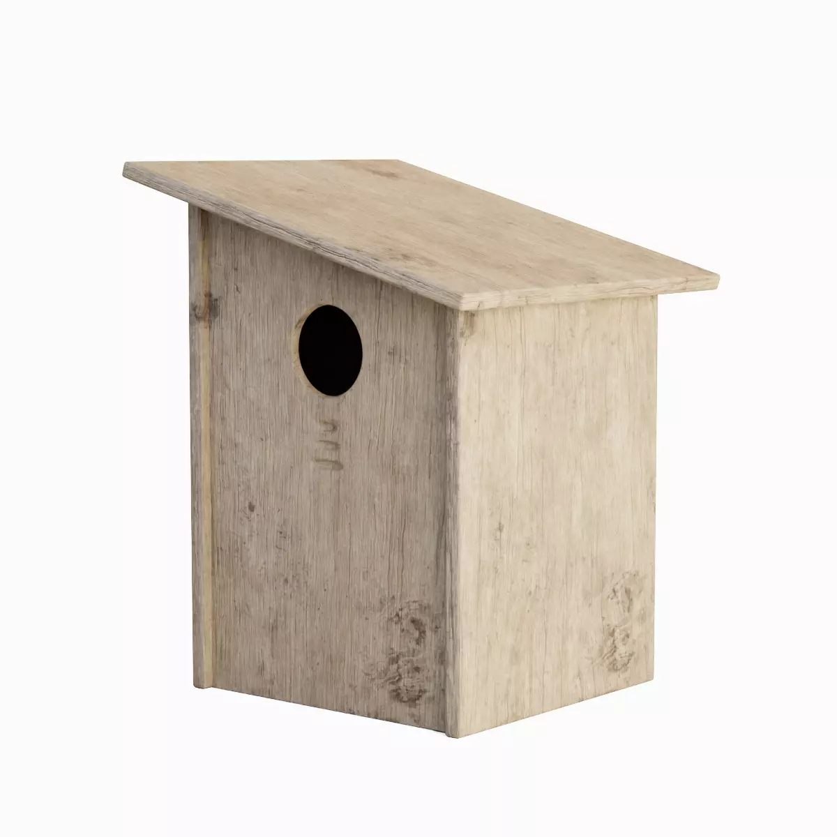 Wooden Birdhouse Pack C 3D Model Collection_3