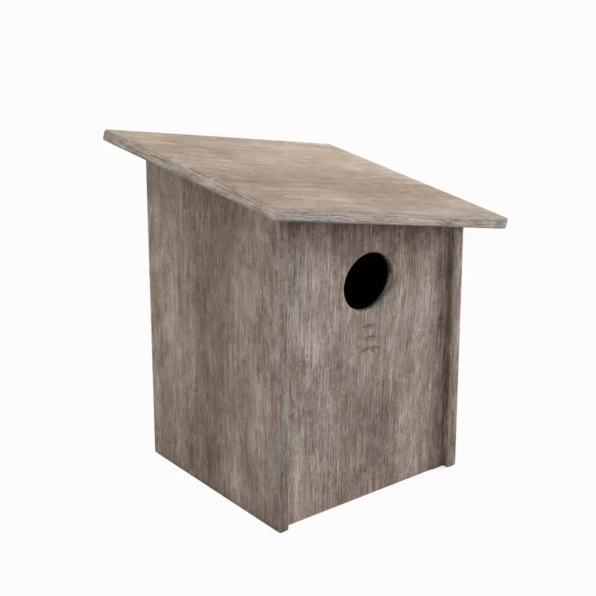 Wooden Birdhouse Pack C 3D Model Collection_17