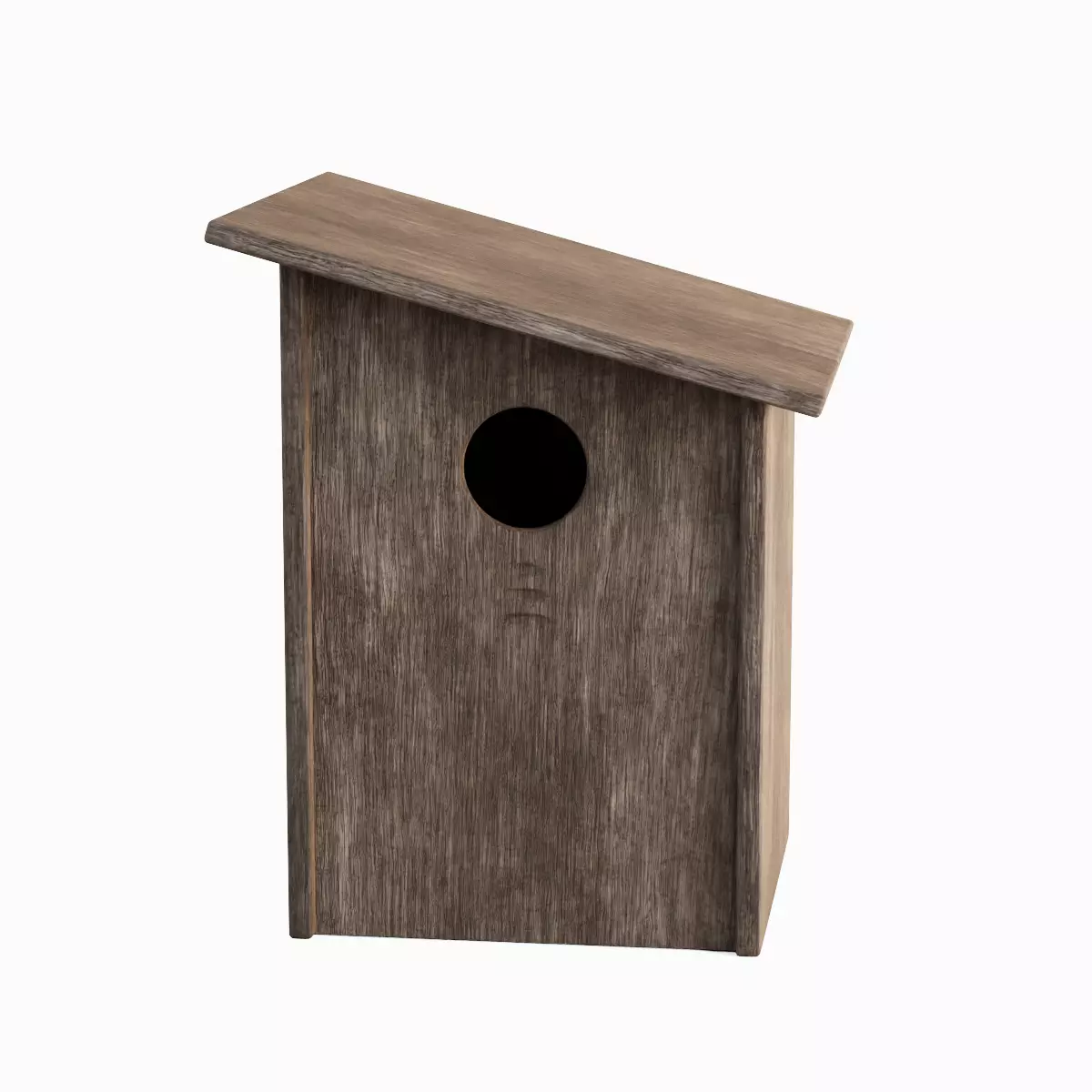 Wooden Birdhouse Pack C 3D Model Collection_7