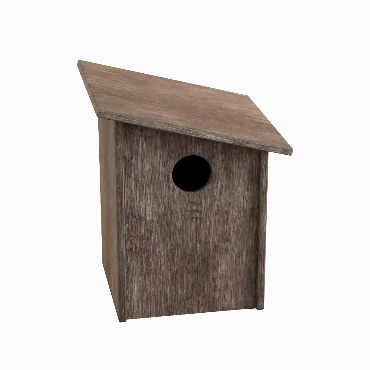 Wooden Birdhouse Pack C 3D Model Collection_10