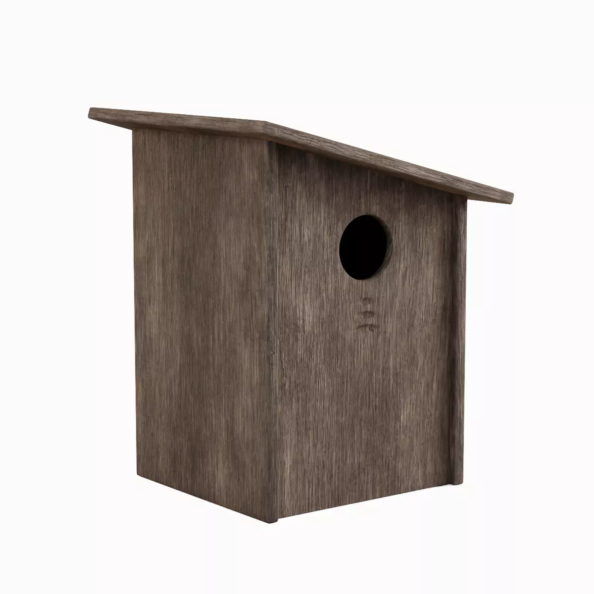 Wooden Birdhouse Pack C 3D Model Collection_8