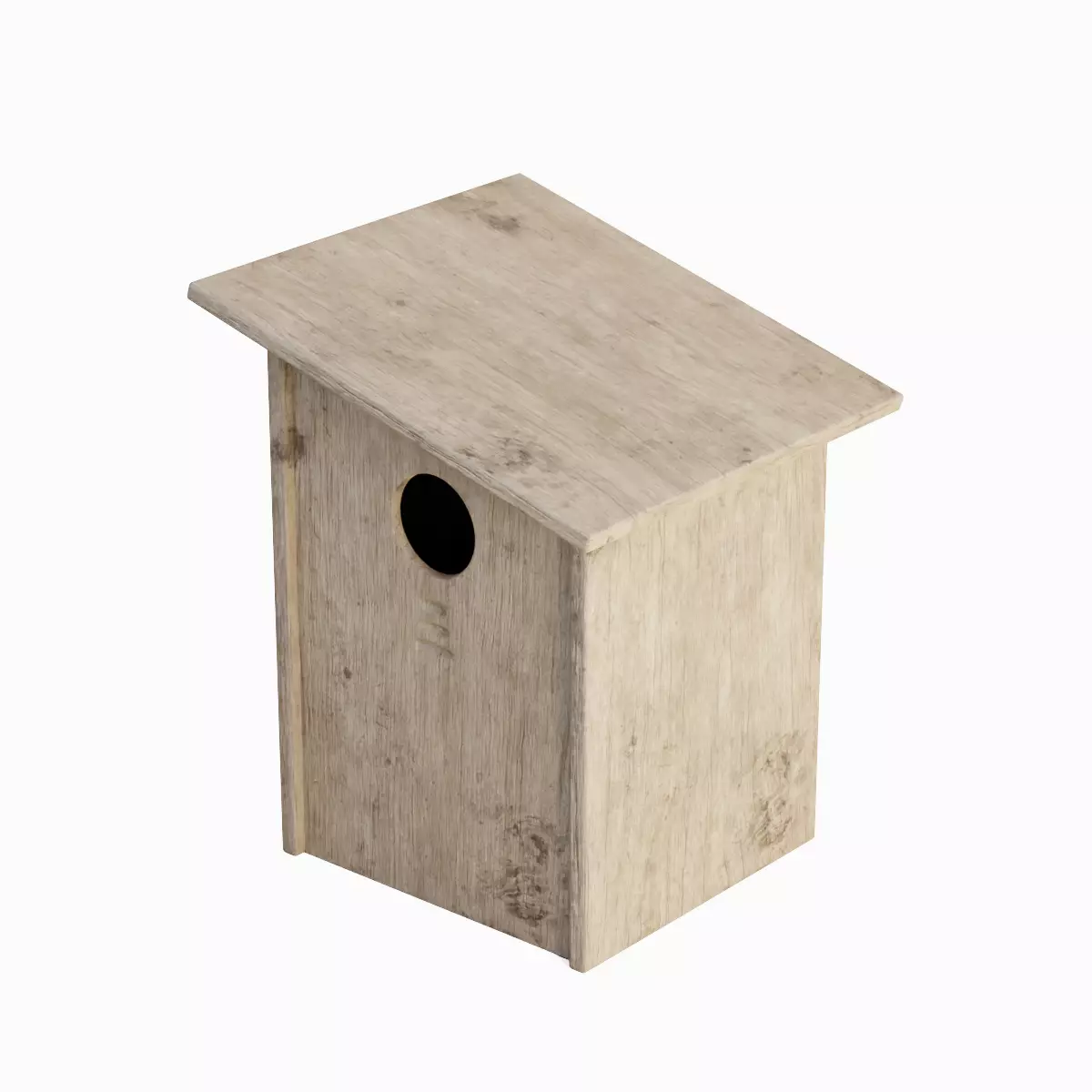 Wooden Birdhouse Pack C 3D Model Collection_6