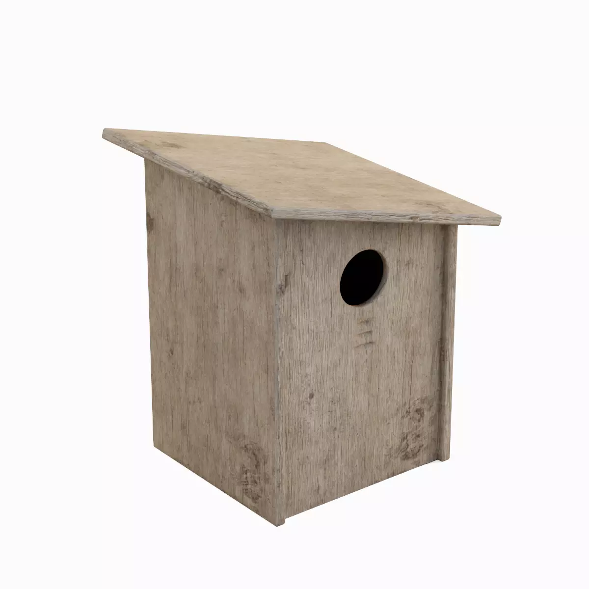 Wooden Birdhouse Pack C 3D Model Collection_5