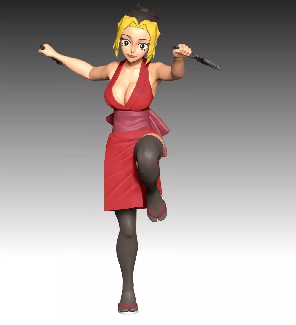 Makio - Demon Slayer Kimetsu no Yaiba 3D print model_2