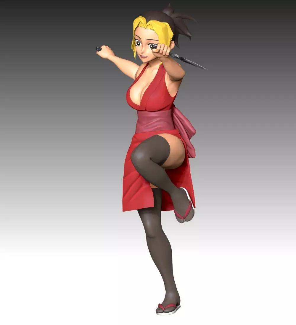 Makio - Demon Slayer Kimetsu no Yaiba 3D print model_4