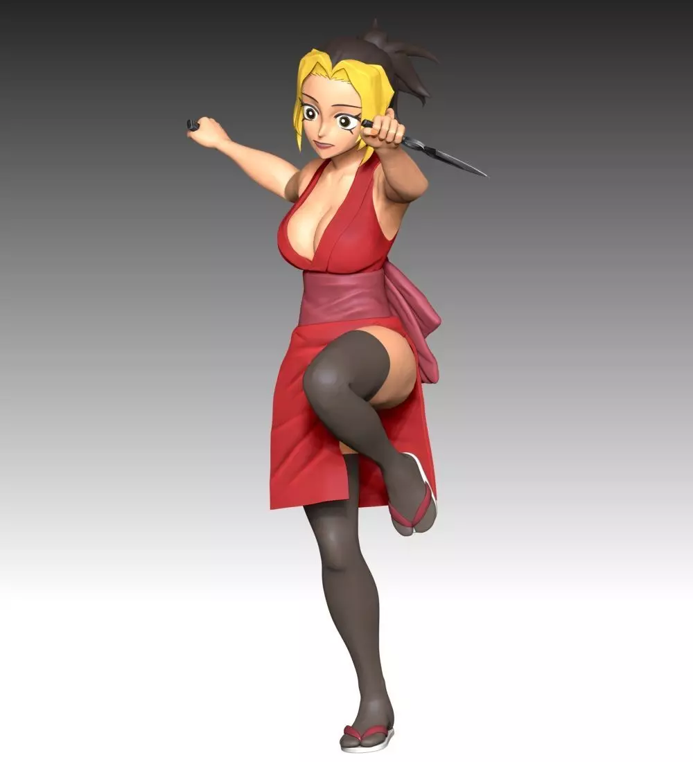 Makio - Demon Slayer Kimetsu no Yaiba 3D print model_9