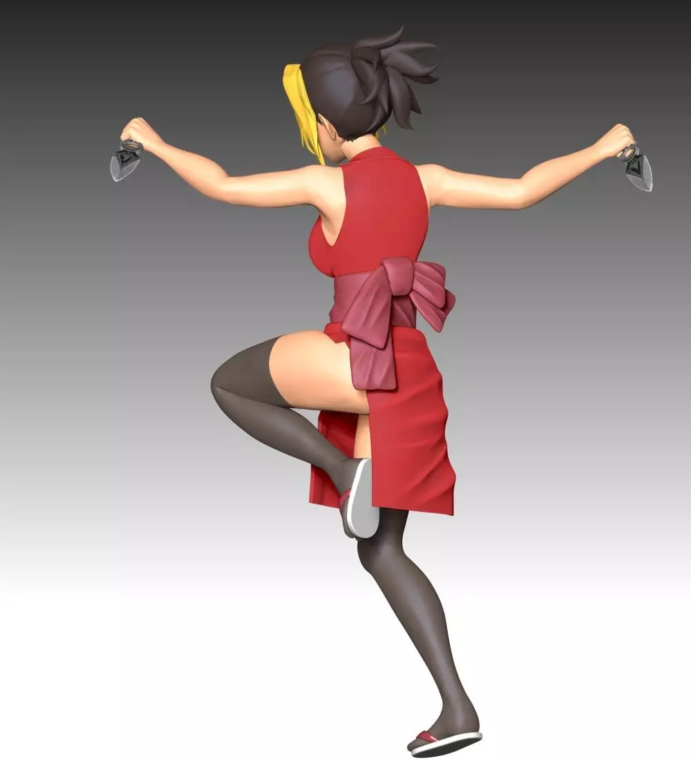 Makio - Demon Slayer Kimetsu no Yaiba 3D print model_8