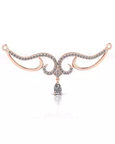 pear jewelry neckless