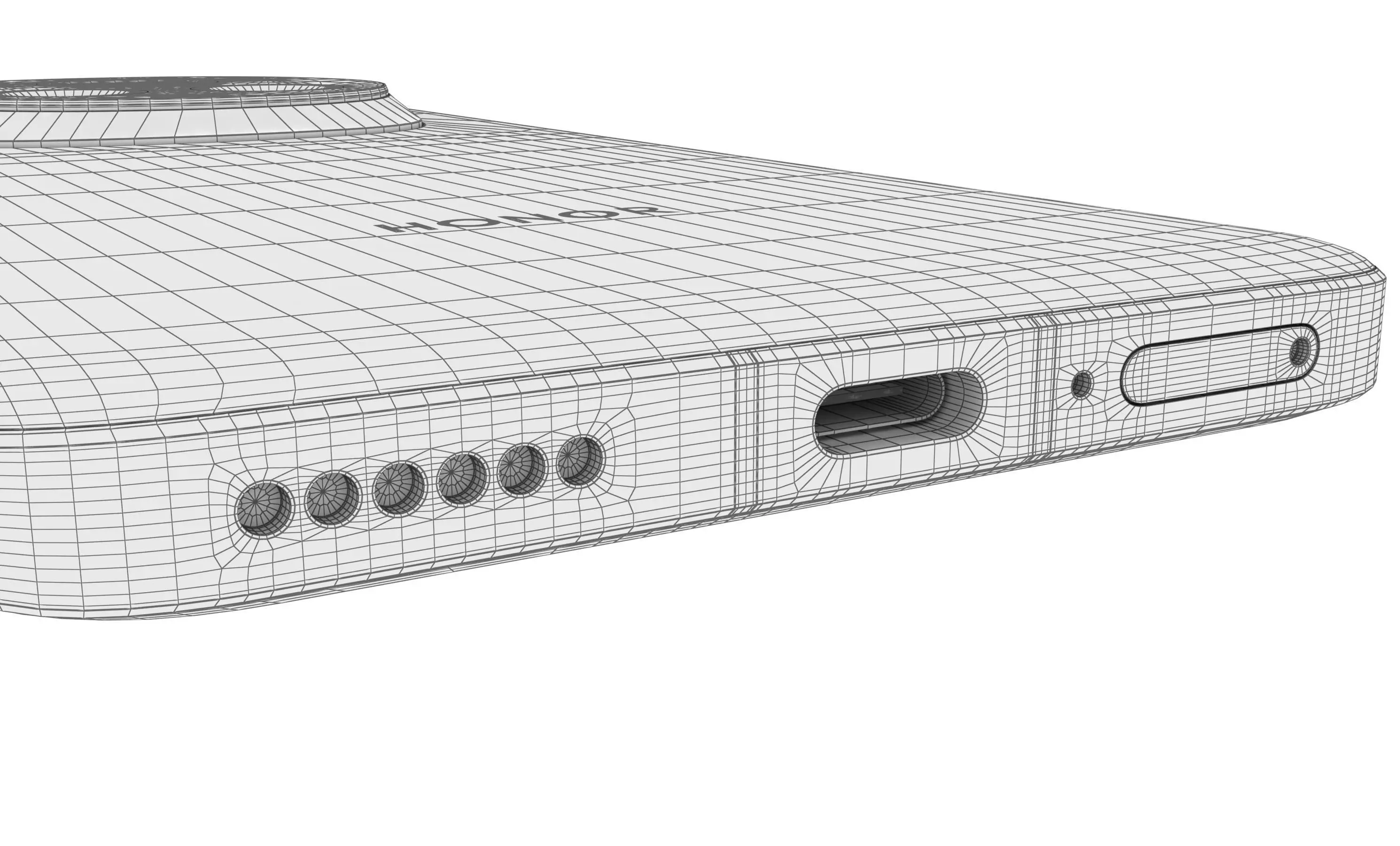 Honor Magic6 Pro All Colors High Poly 3D model_59