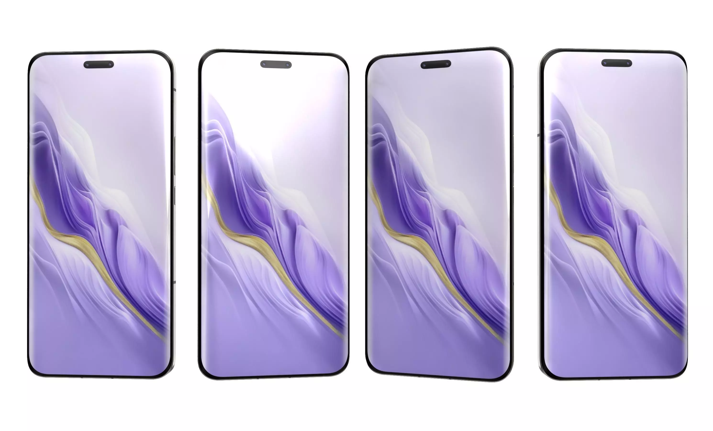 Honor Magic6 Pro All Colors High Poly 3D model_10