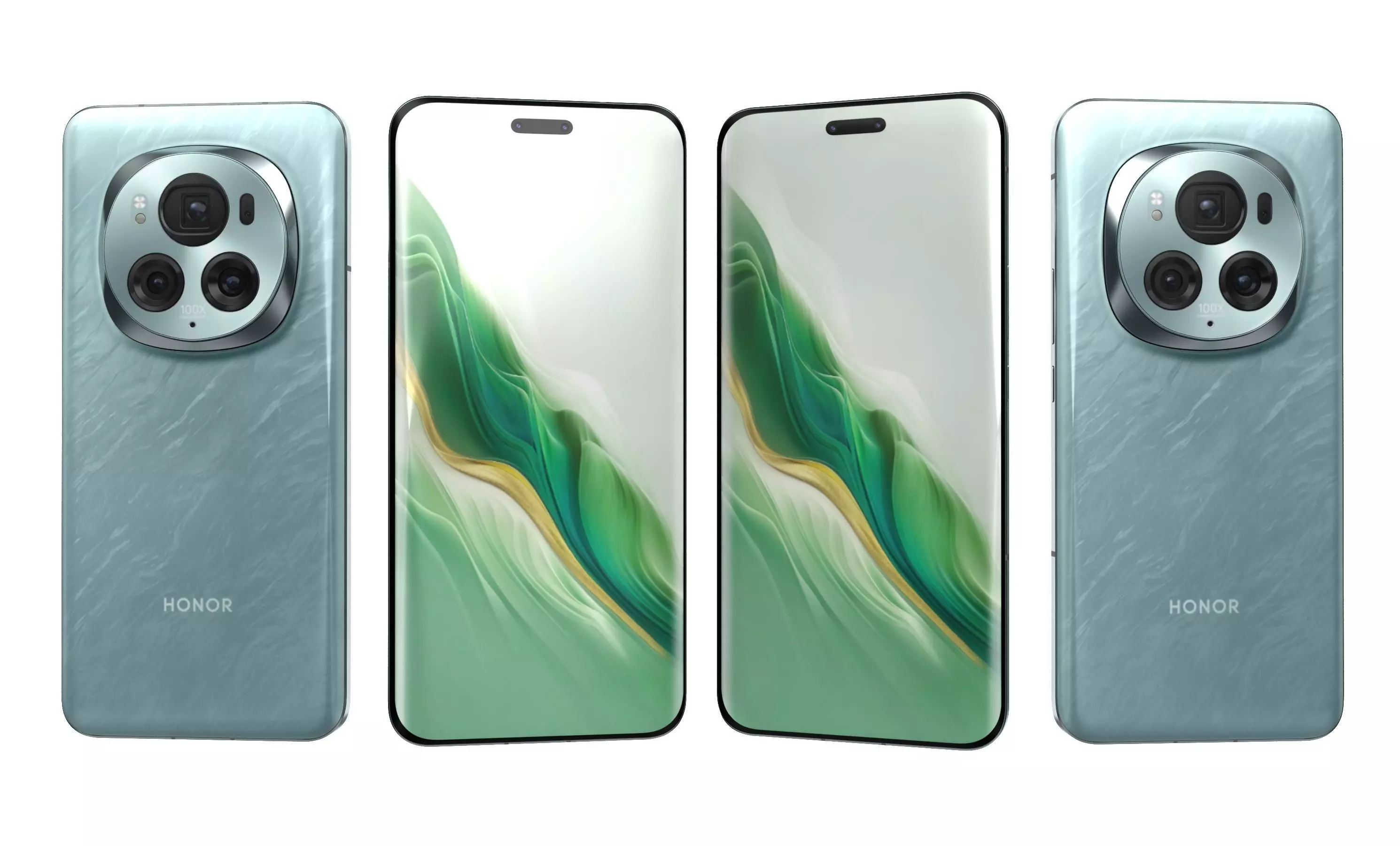 Honor Magic6 Pro All Colors High Poly 3D model_20