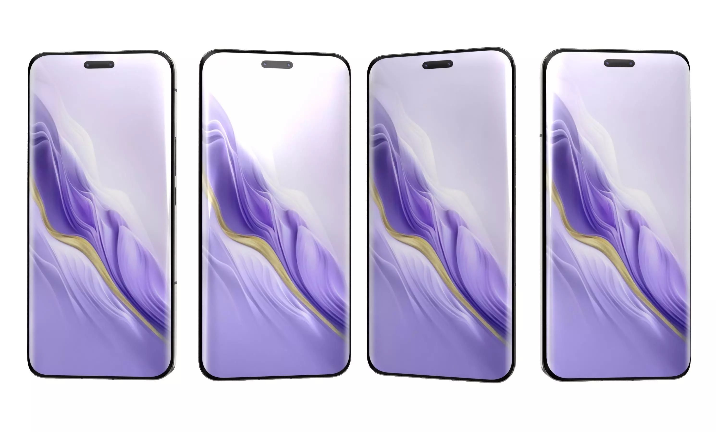 Honor Magic6 Pro All Colors High Poly 3D model_32