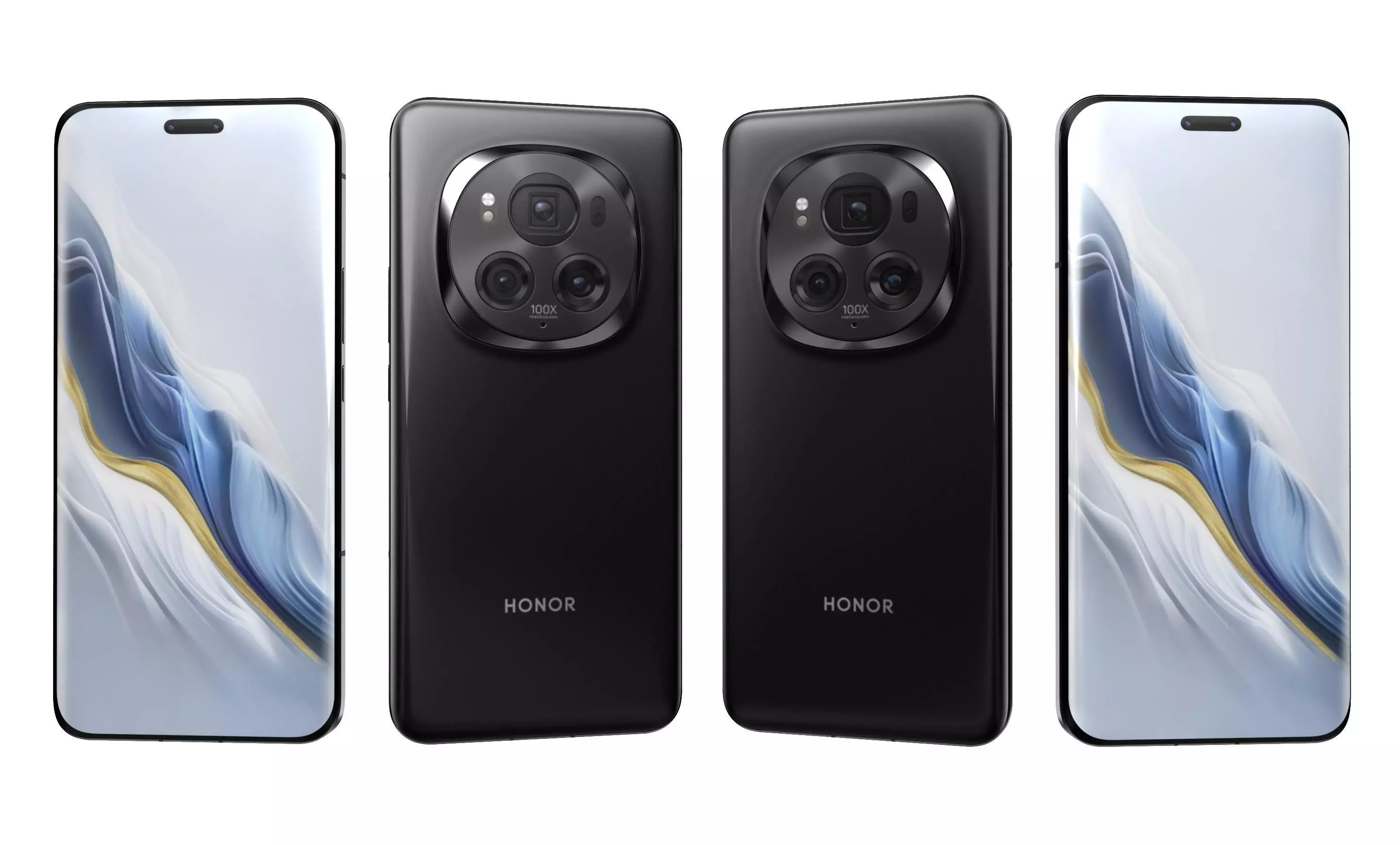 Honor Magic6 Pro All Colors High Poly 3D model_61