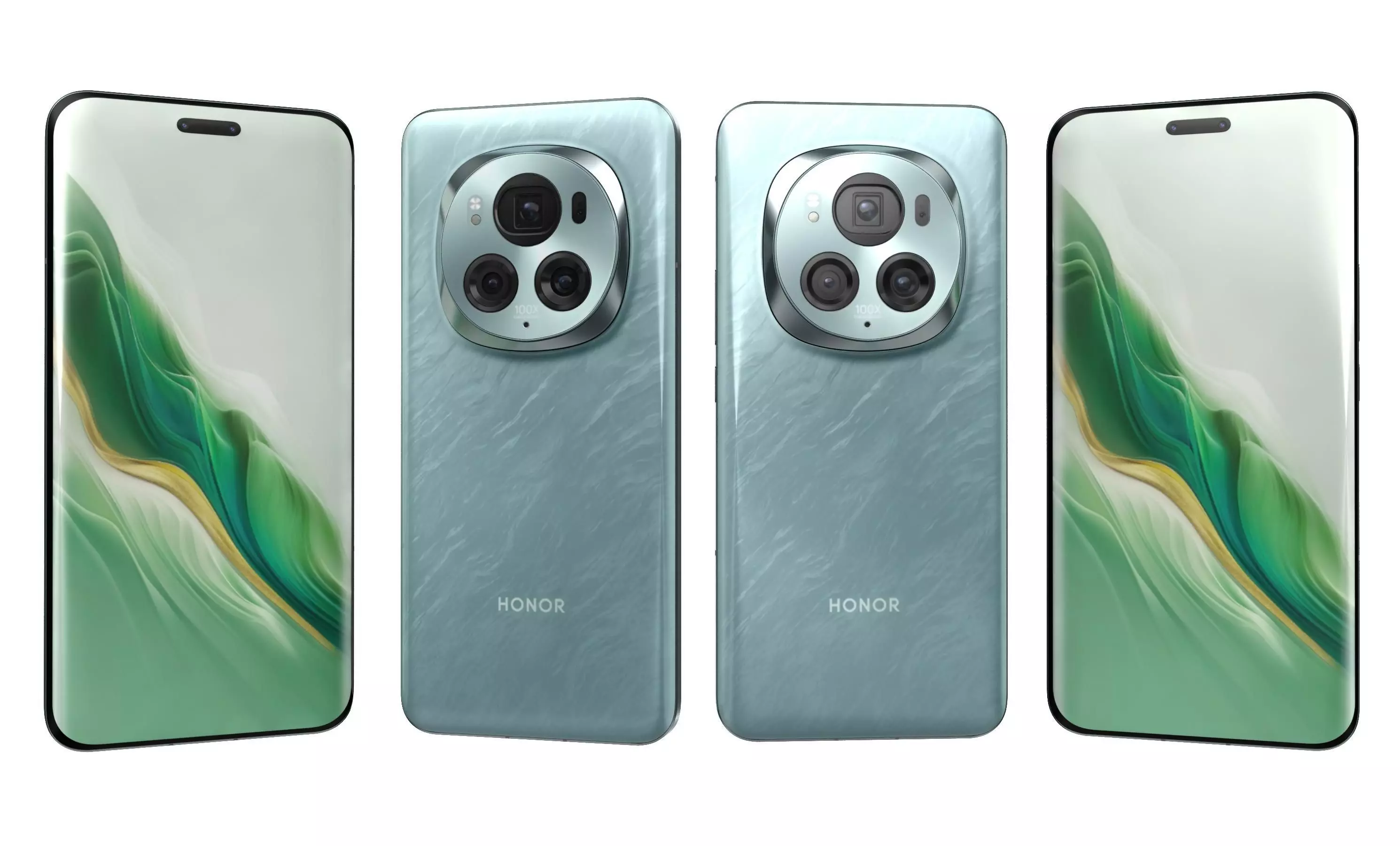 Honor Magic6 Pro All Colors High Poly 3D model_16