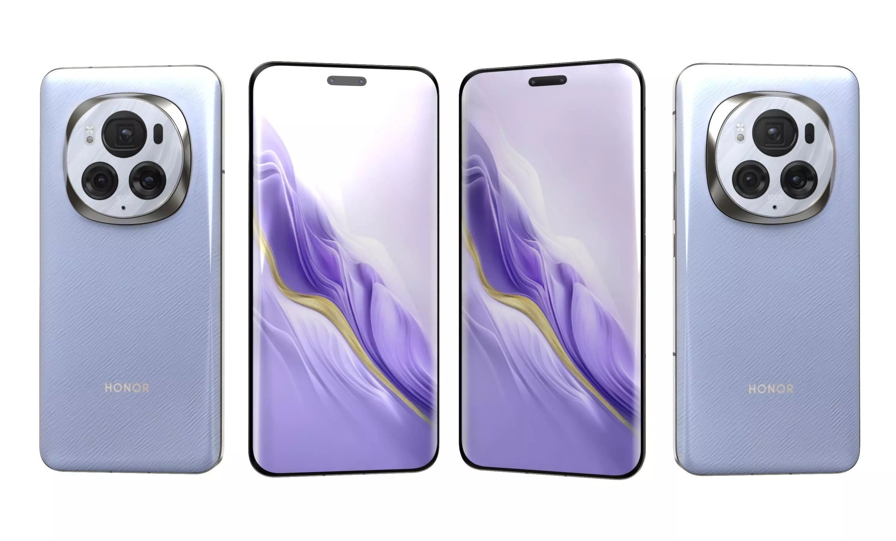 Honor Magic6 Pro All Colors High Poly 3D model_9