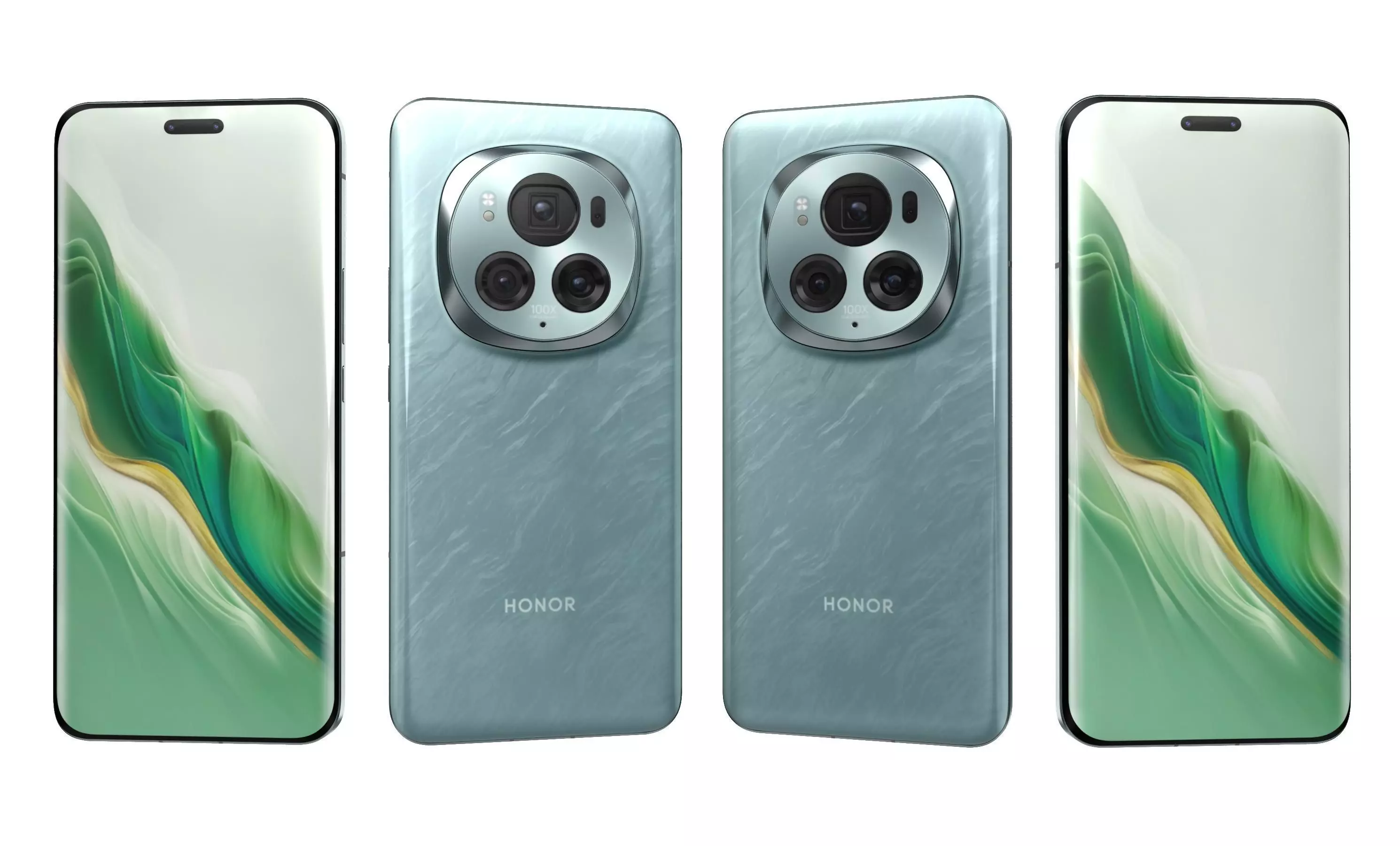 Honor Magic6 Pro All Colors High Poly 3D model_18