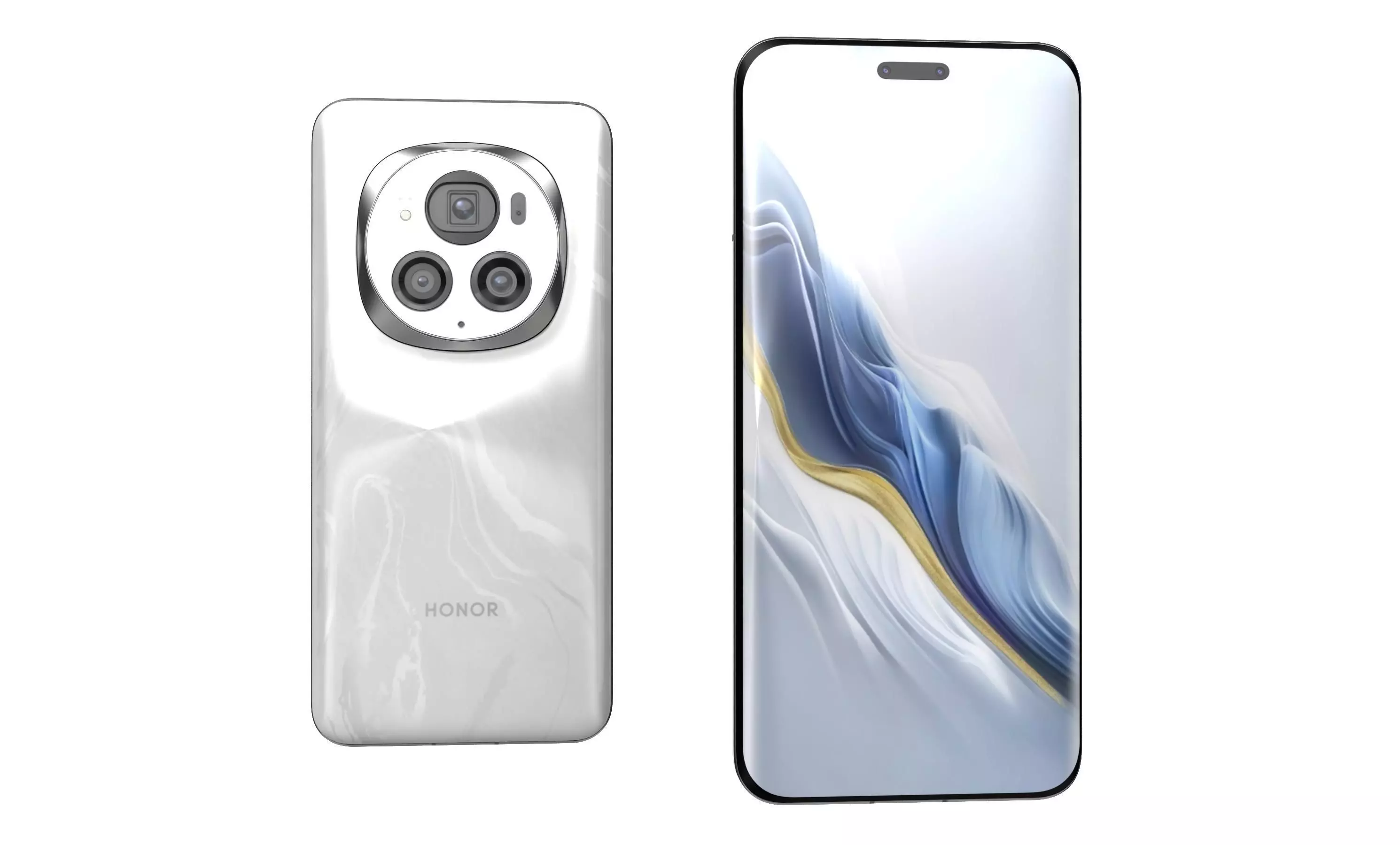 Honor Magic6 Pro All Colors High Poly 3D model_46