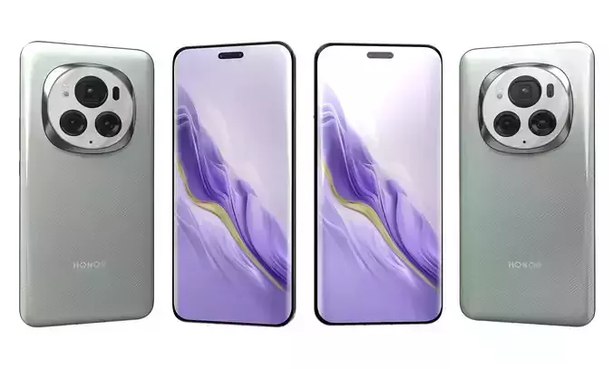 Honor Magic6 Pro Green High Poly 