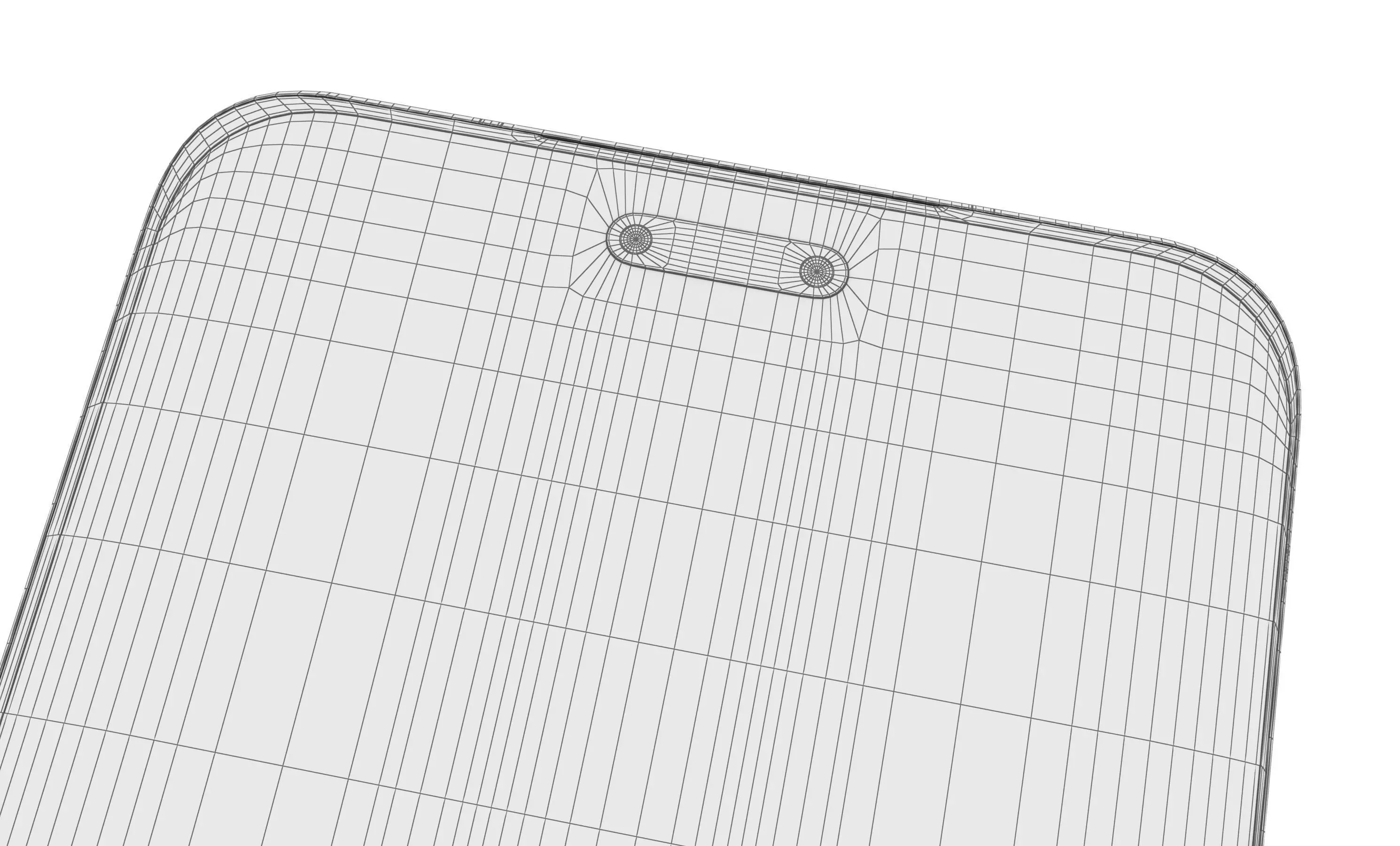 Honor Magic6 Pro Purple High Poly 3D model_18