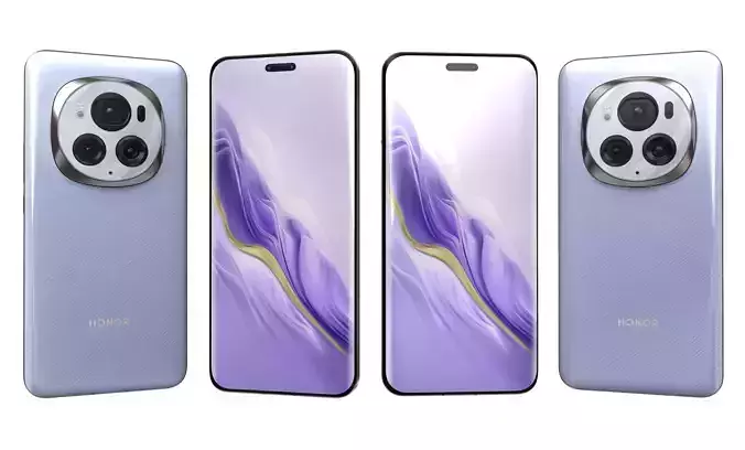 Honor Magic6 Pro Purple High Poly