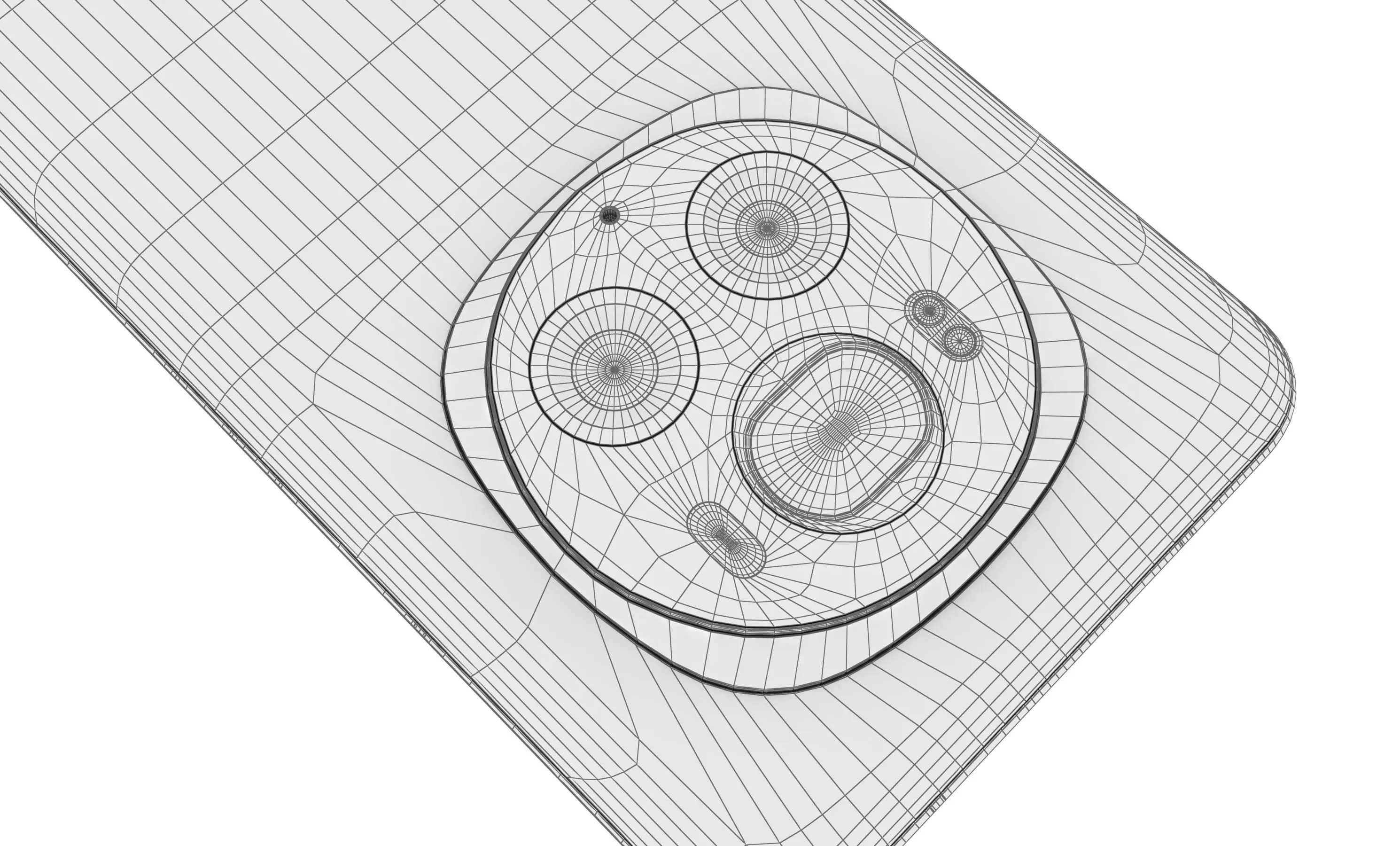 Honor Magic6 Pro Purple High Poly 3D model_20