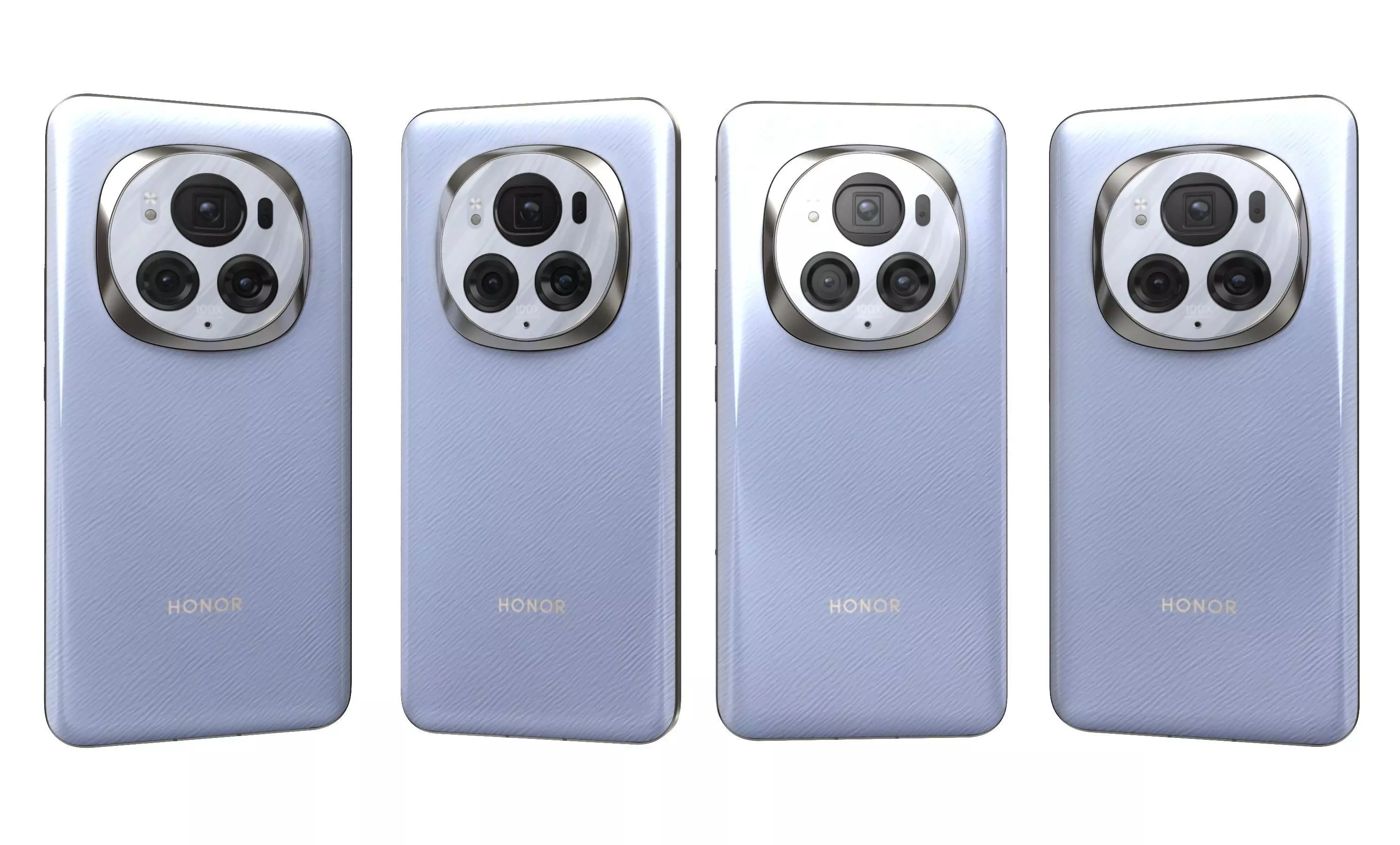 Honor Magic6 Pro Purple High Poly 3D model_24