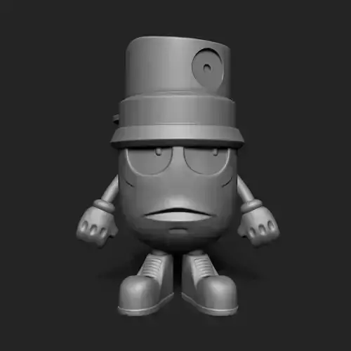 THE CLOGGED CAPS ART FIGURES 