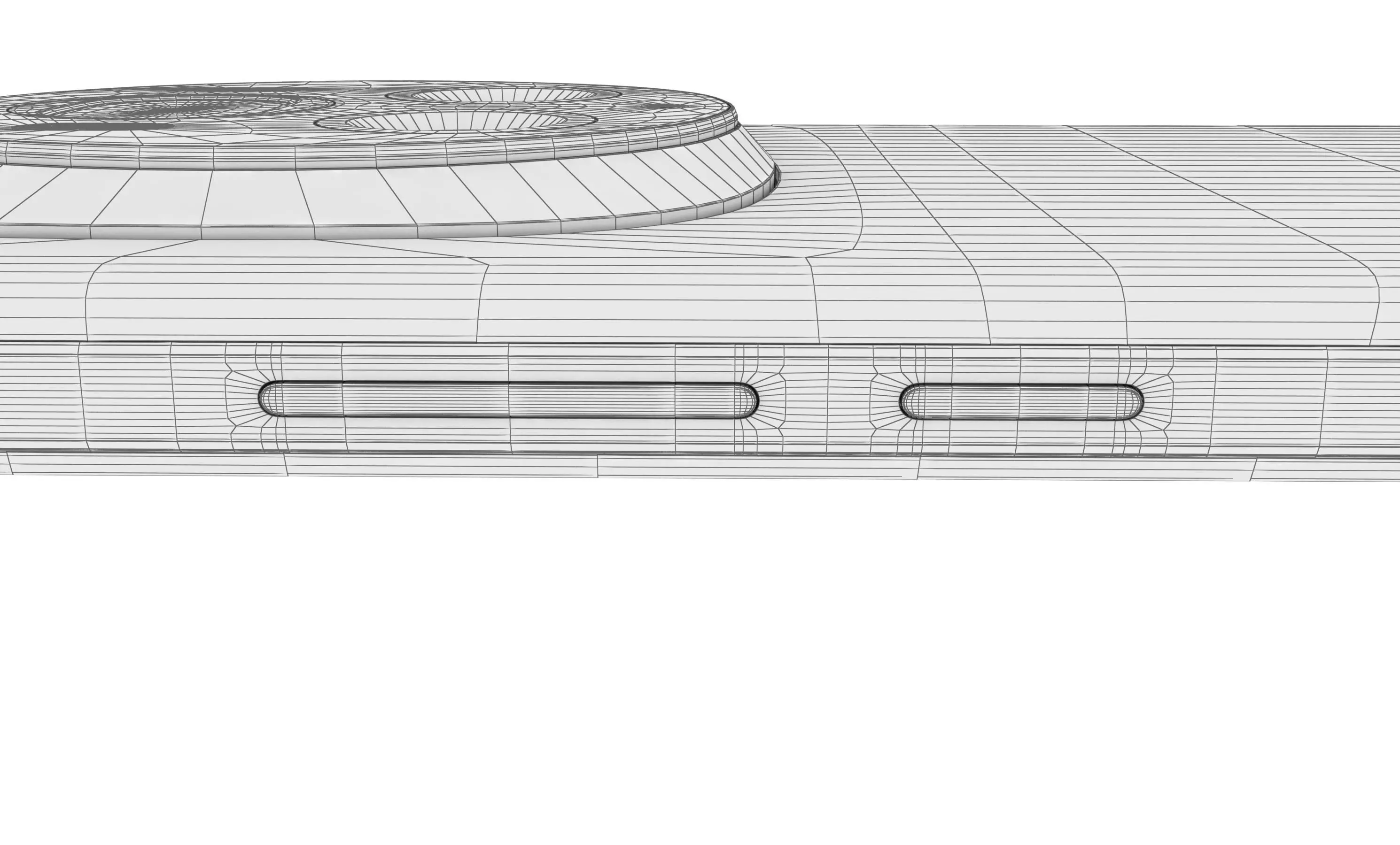 Honor Magic6 Pro White High Poly  3D model_25