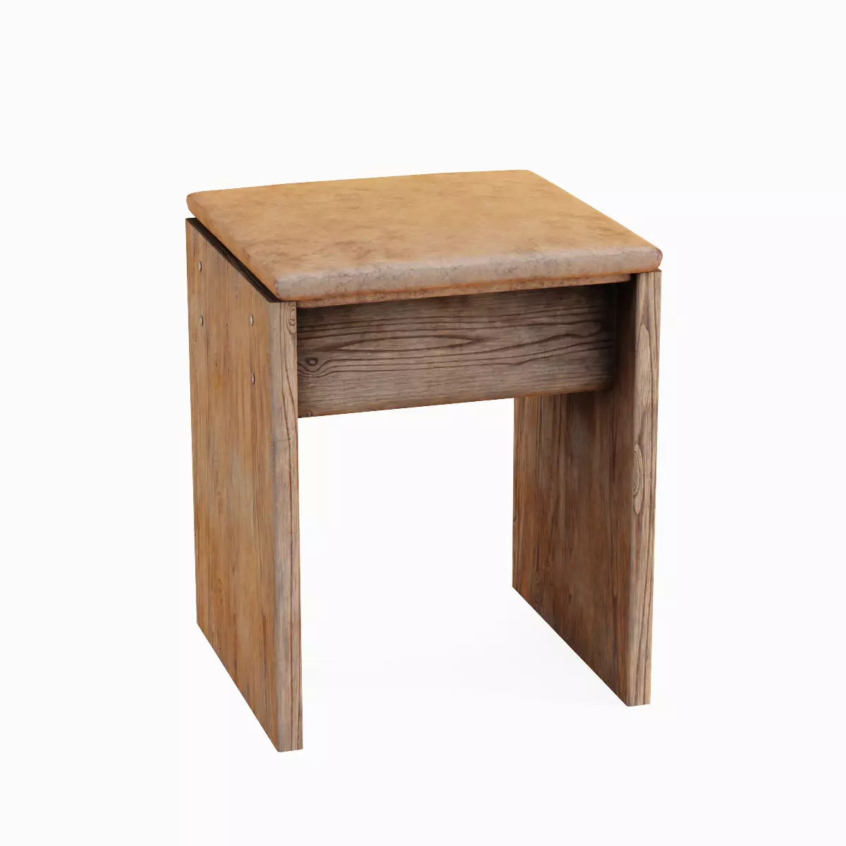 Wooden Stool Pack A 3D Model Collection_17