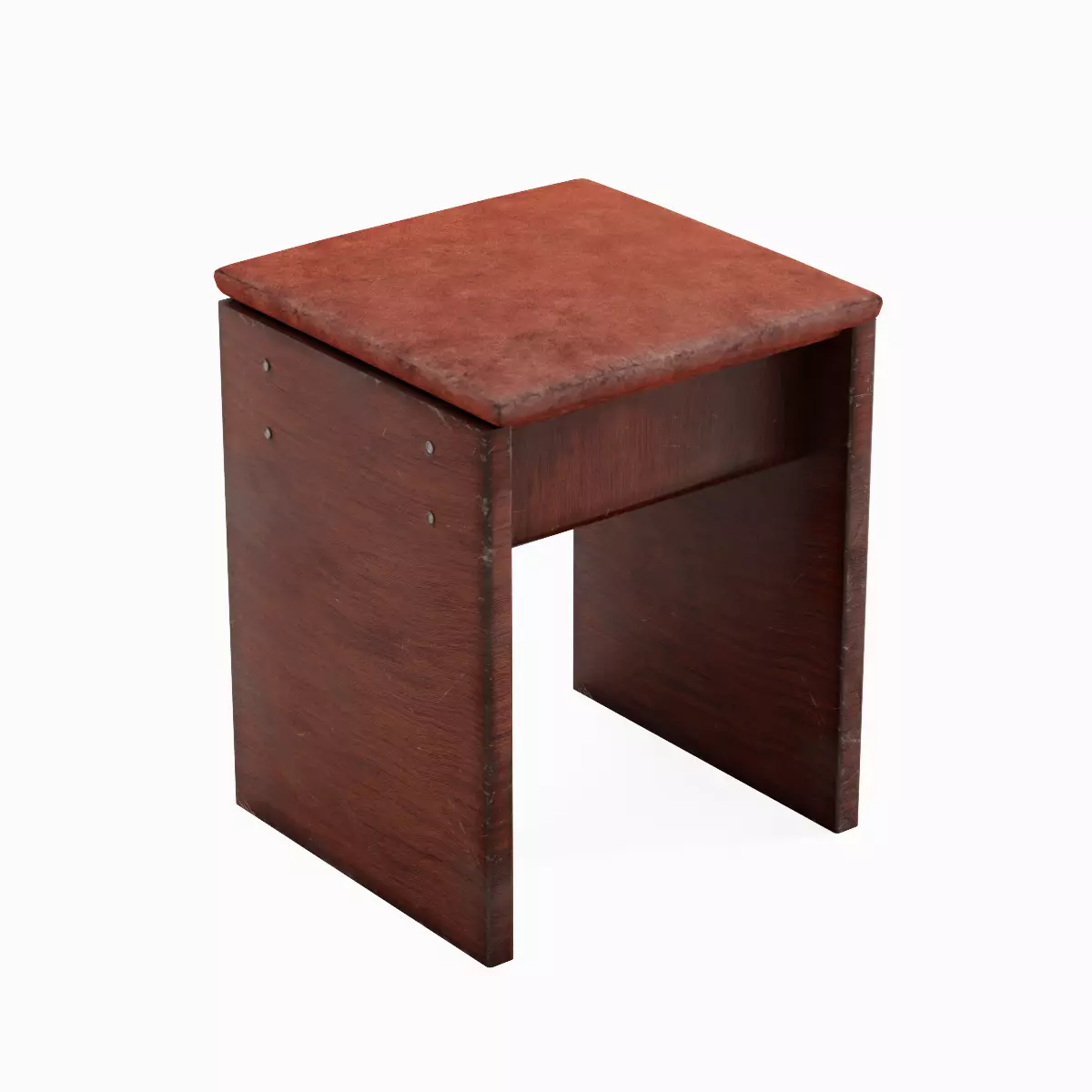 Wooden Stool Pack A 3D Model Collection_12