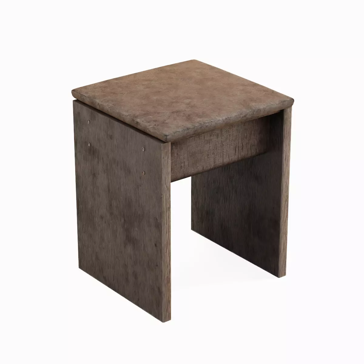Wooden Stool Pack A 3D Model Collection_24