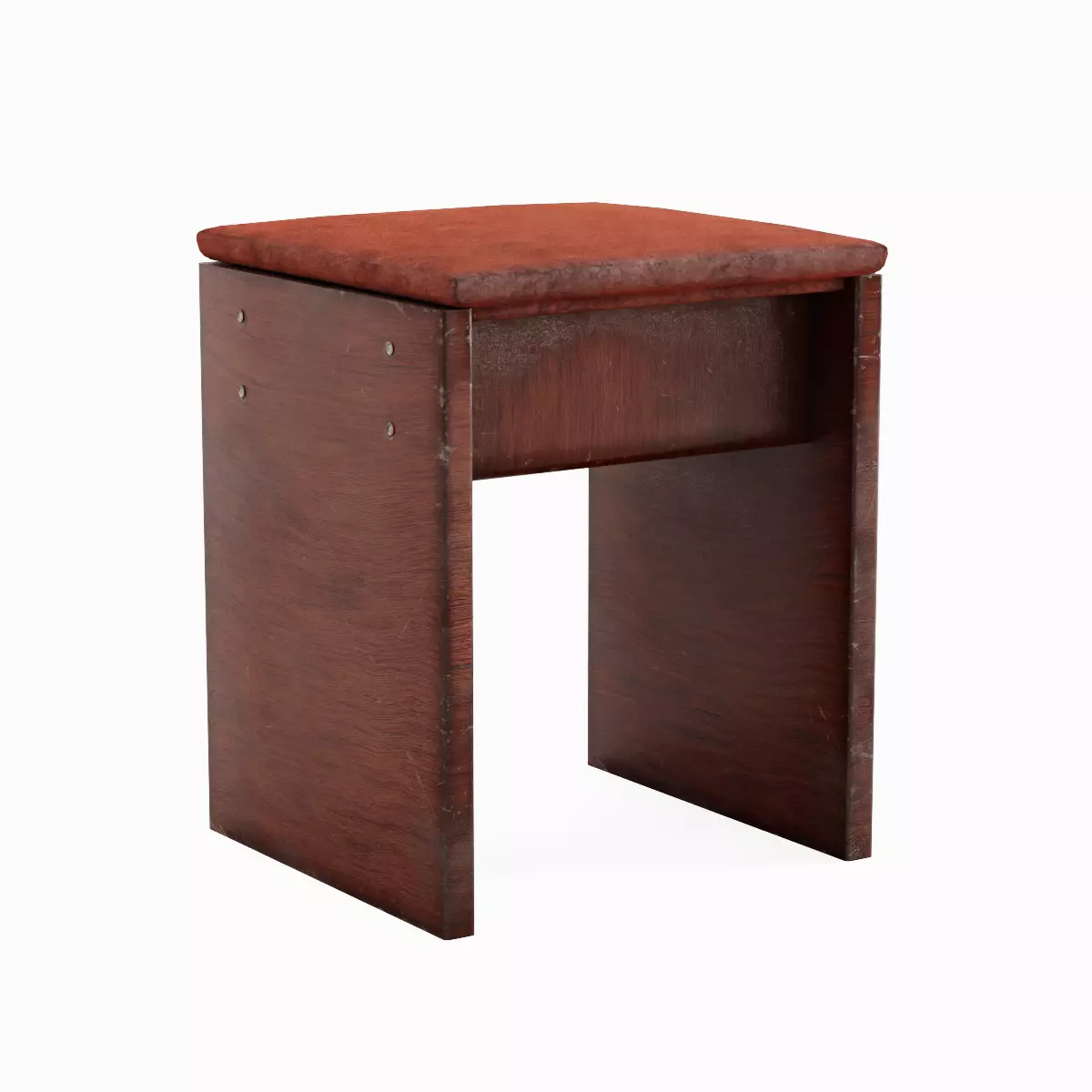 Wooden Stool Pack A 3D Model Collection_9