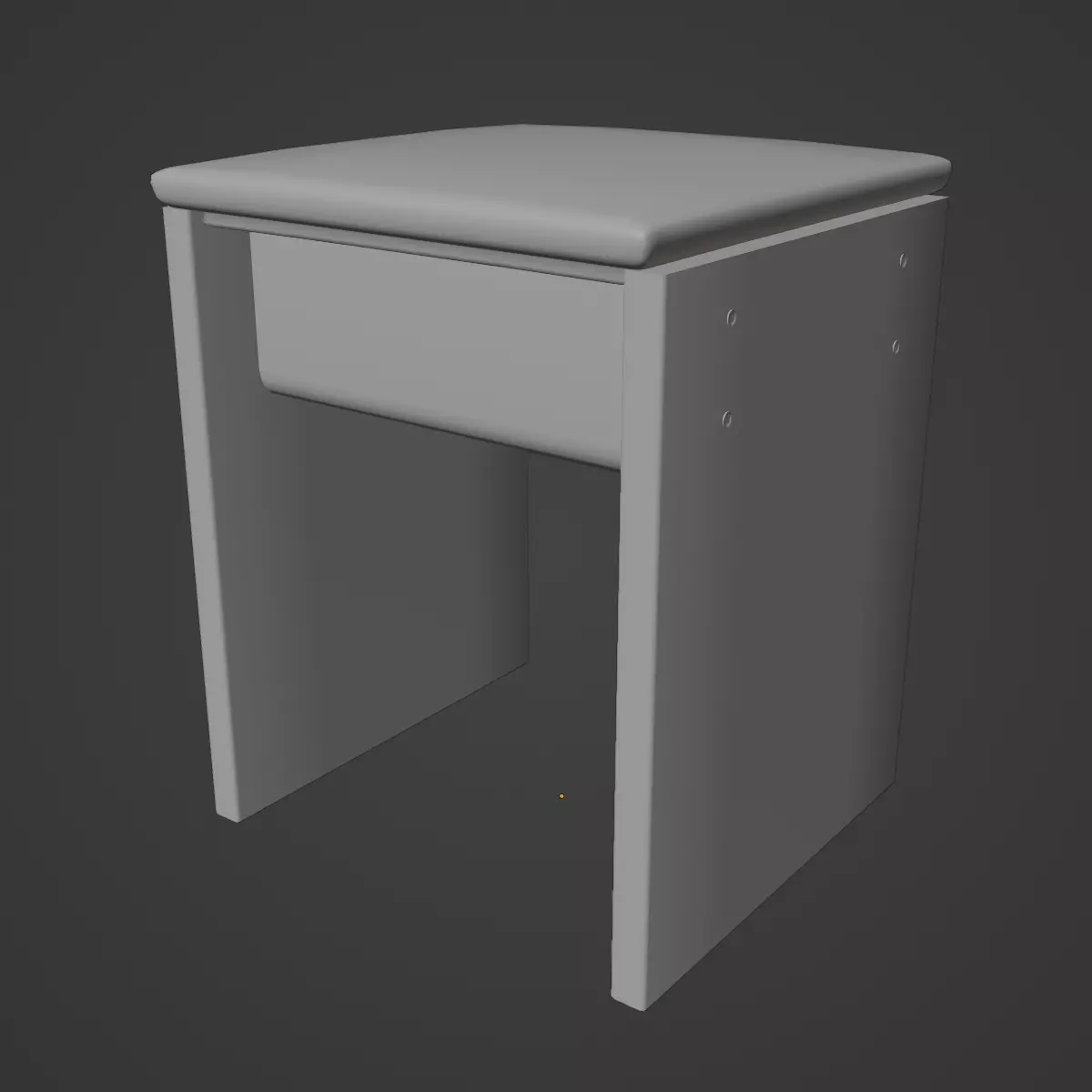 Wooden Stool Pack A 3D Model Collection_26