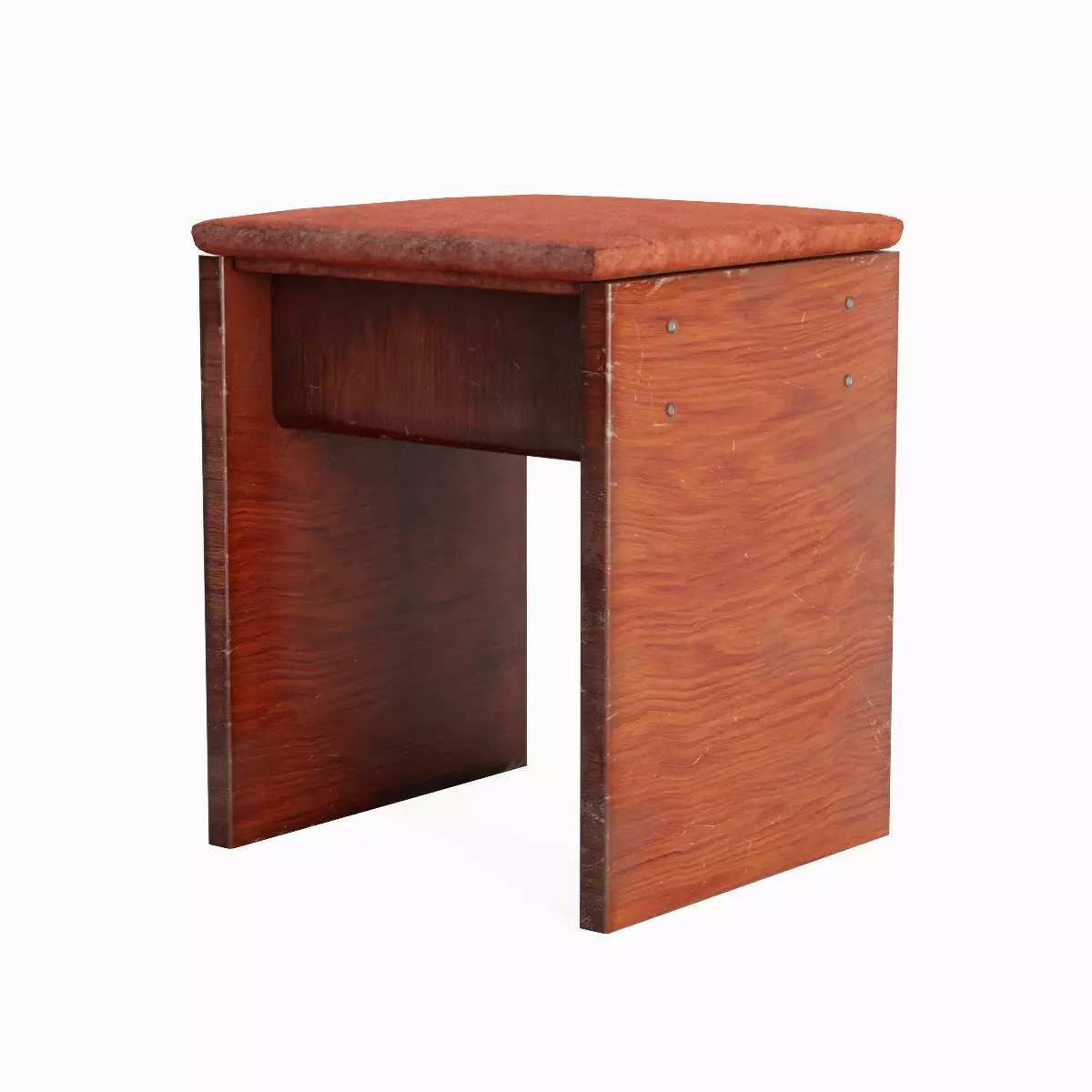 Wooden Stool Pack A 3D Model Collection_7